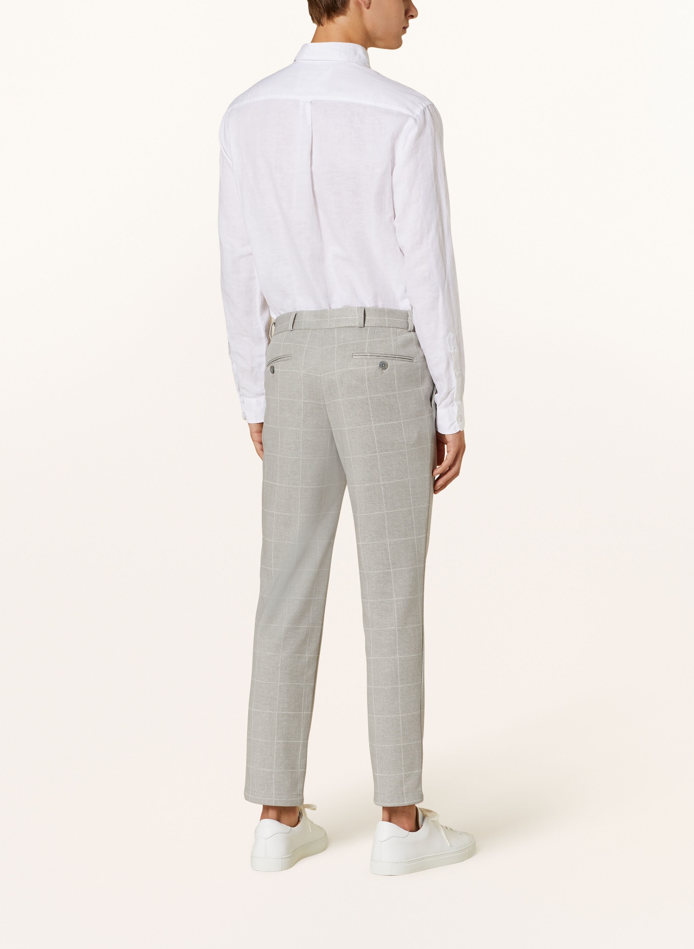 PAUL Anzughose Extra Slim Fit aus Jersey, Farbe: 220 SAND (Bild 4)
