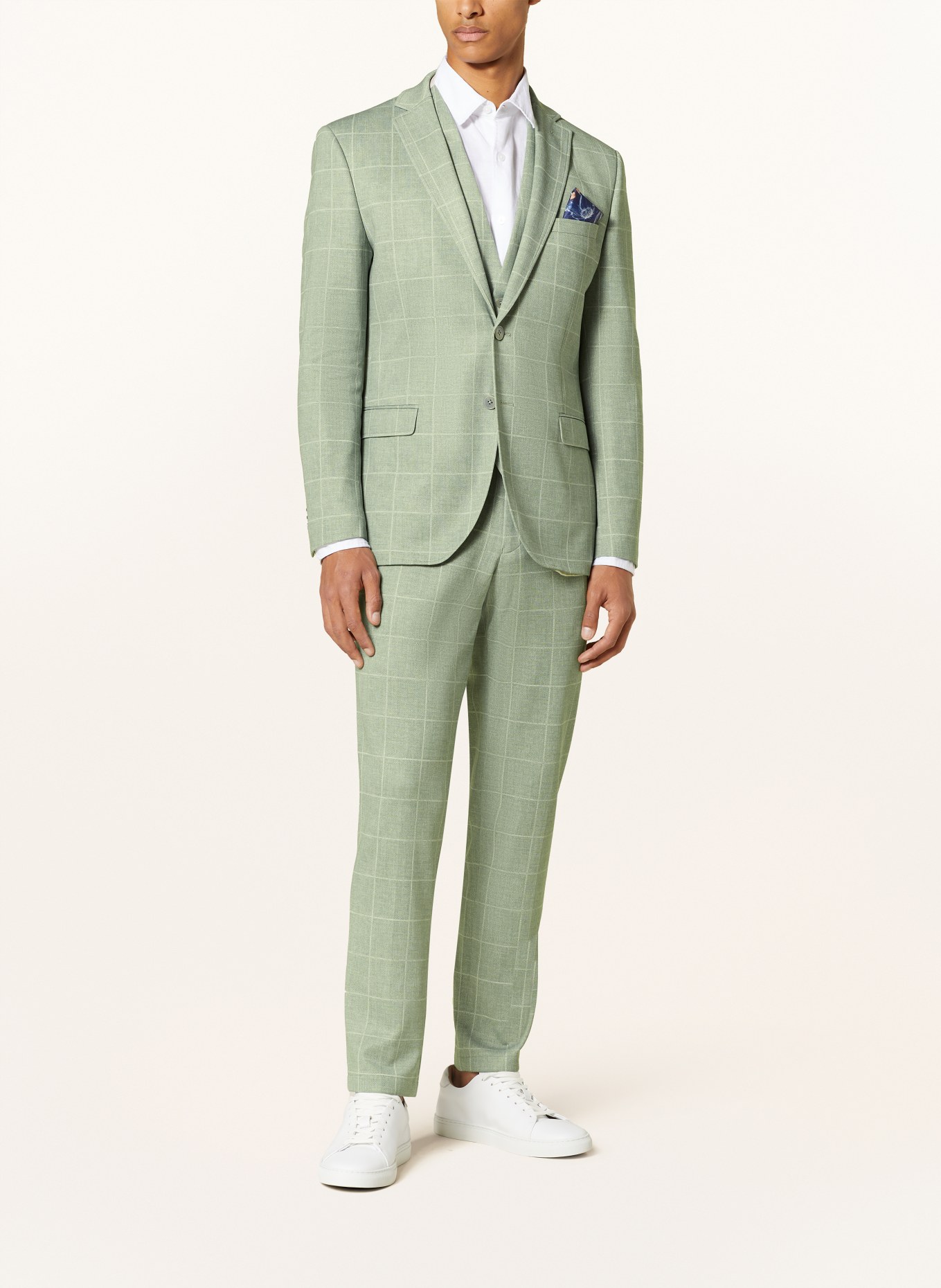 PAUL Oblekové sako Slim Fit, Barva: 710 GREEN (Obrázek 2)