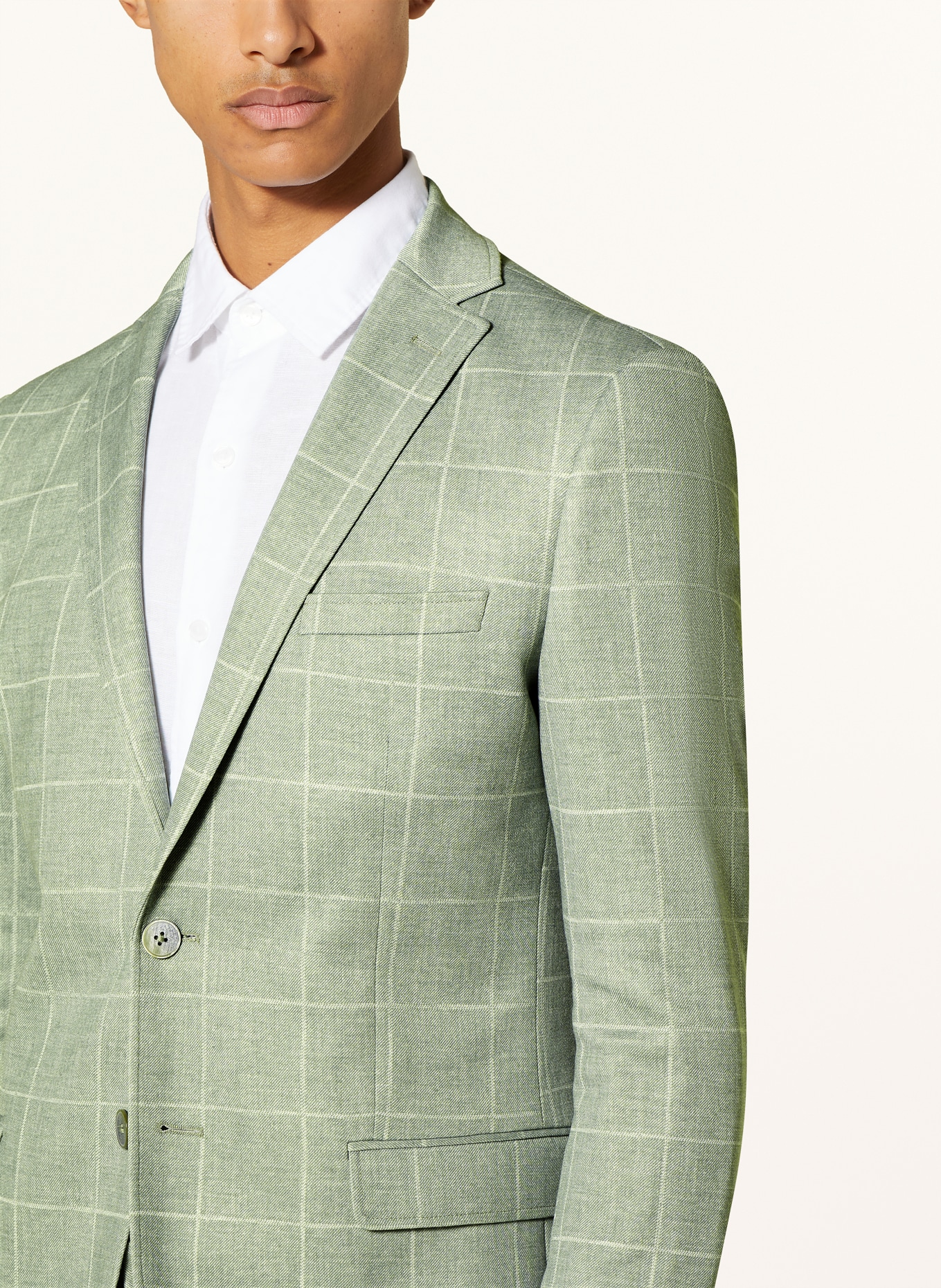 PAUL Suit jacket slim fit, Color: 710 GREEN (Image 5)