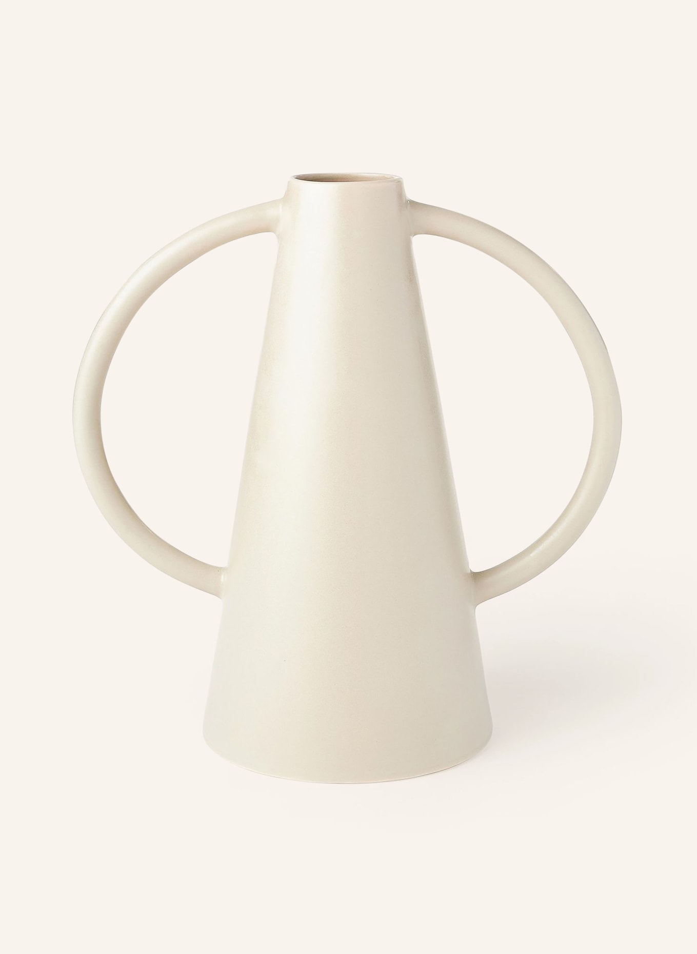 Westwing Collection Vase FRIGYA, Farbe: CREME (Bild 1)