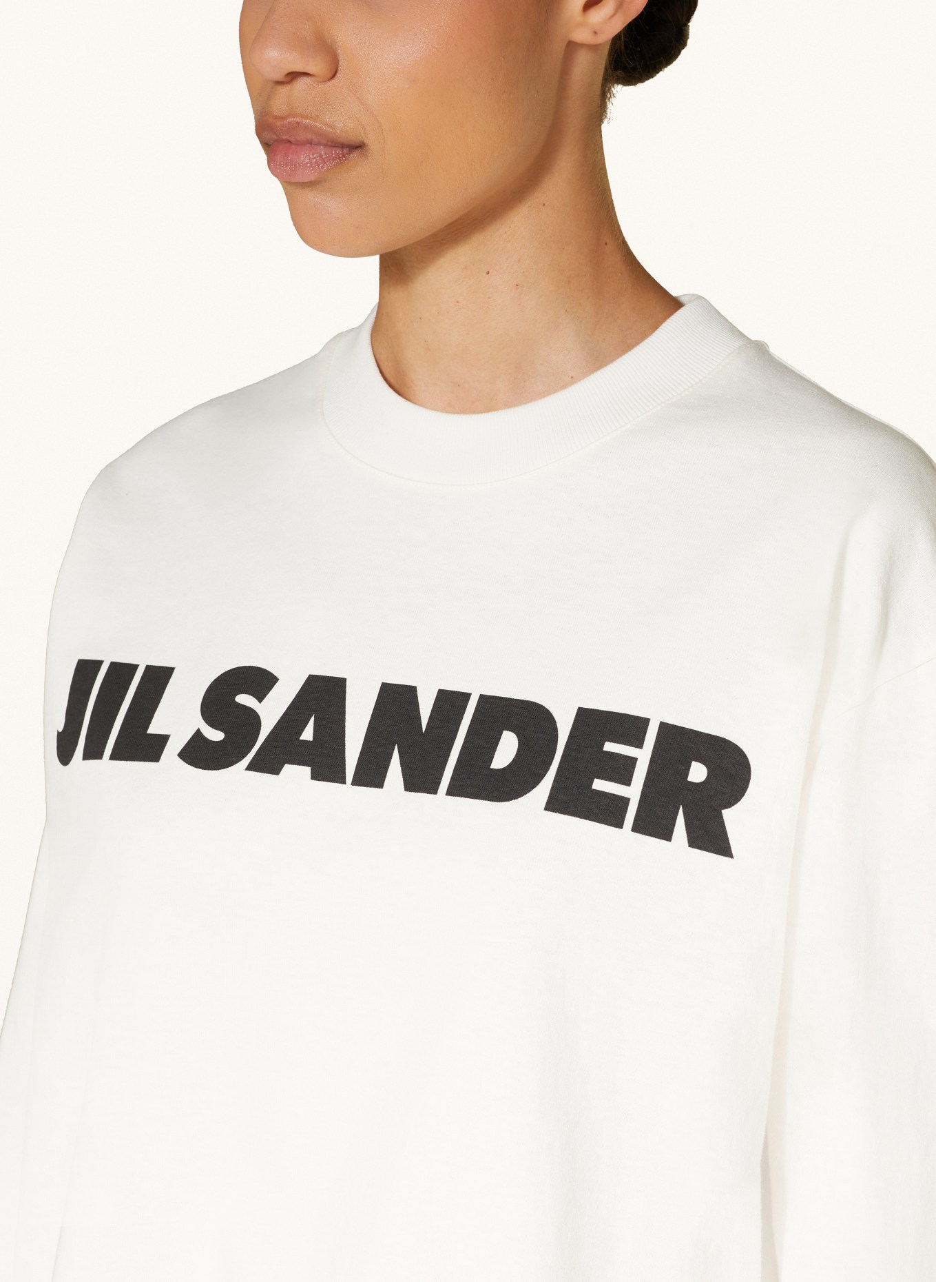 JIL SANDER Longsleeve: ECRU