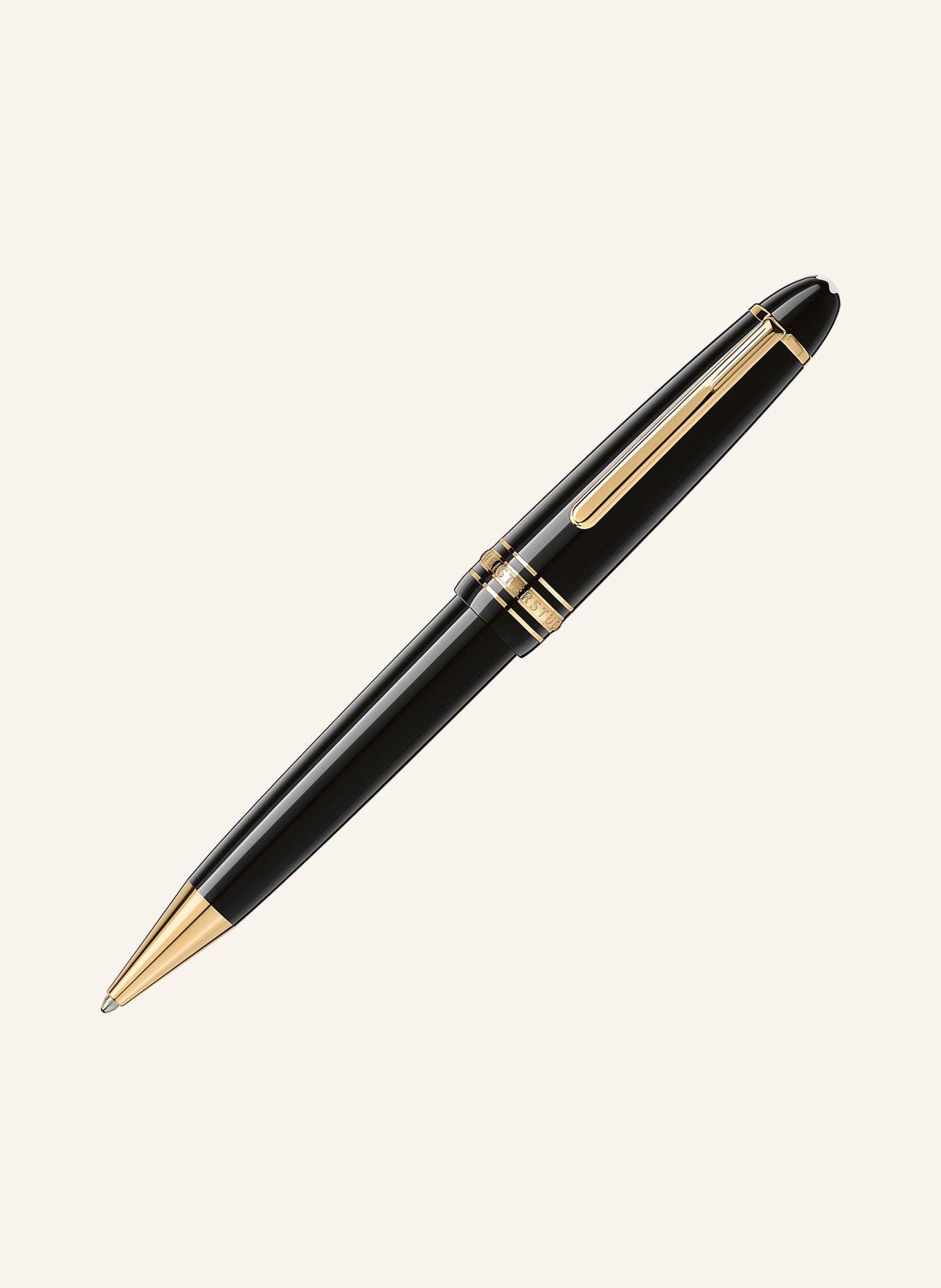 MONTBLANC Twist ballpoint pen MEISTERSTÜCK GOLD-COATED LEGRAND, Color: BLACK (Image 1)