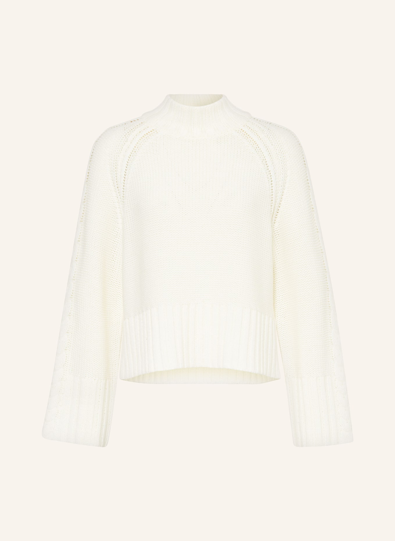 MRS & HUGS Pullover: WEISS