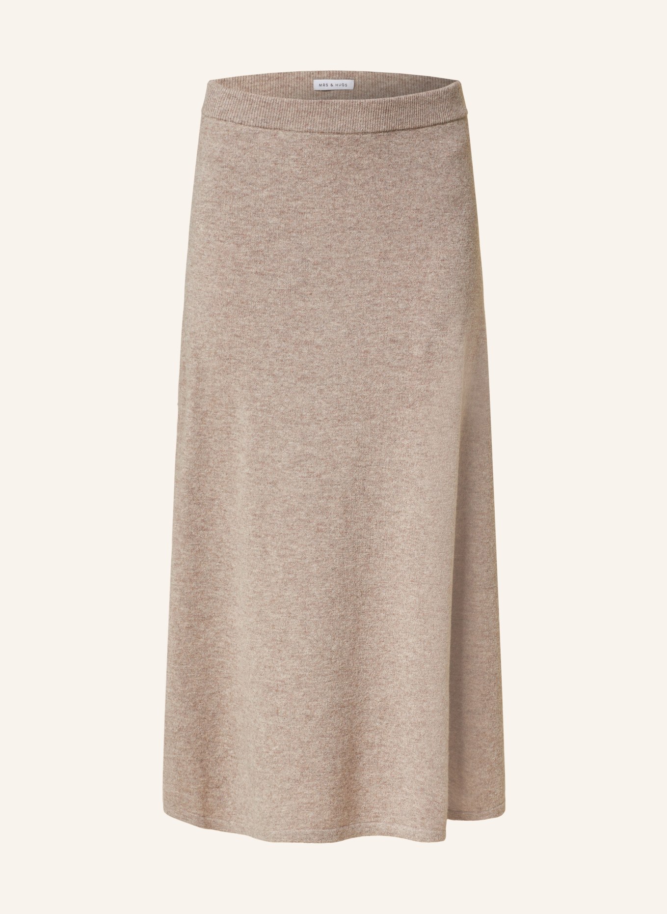 MRS & HUGS Knit skirt, Color: TAUPE (Image 1)