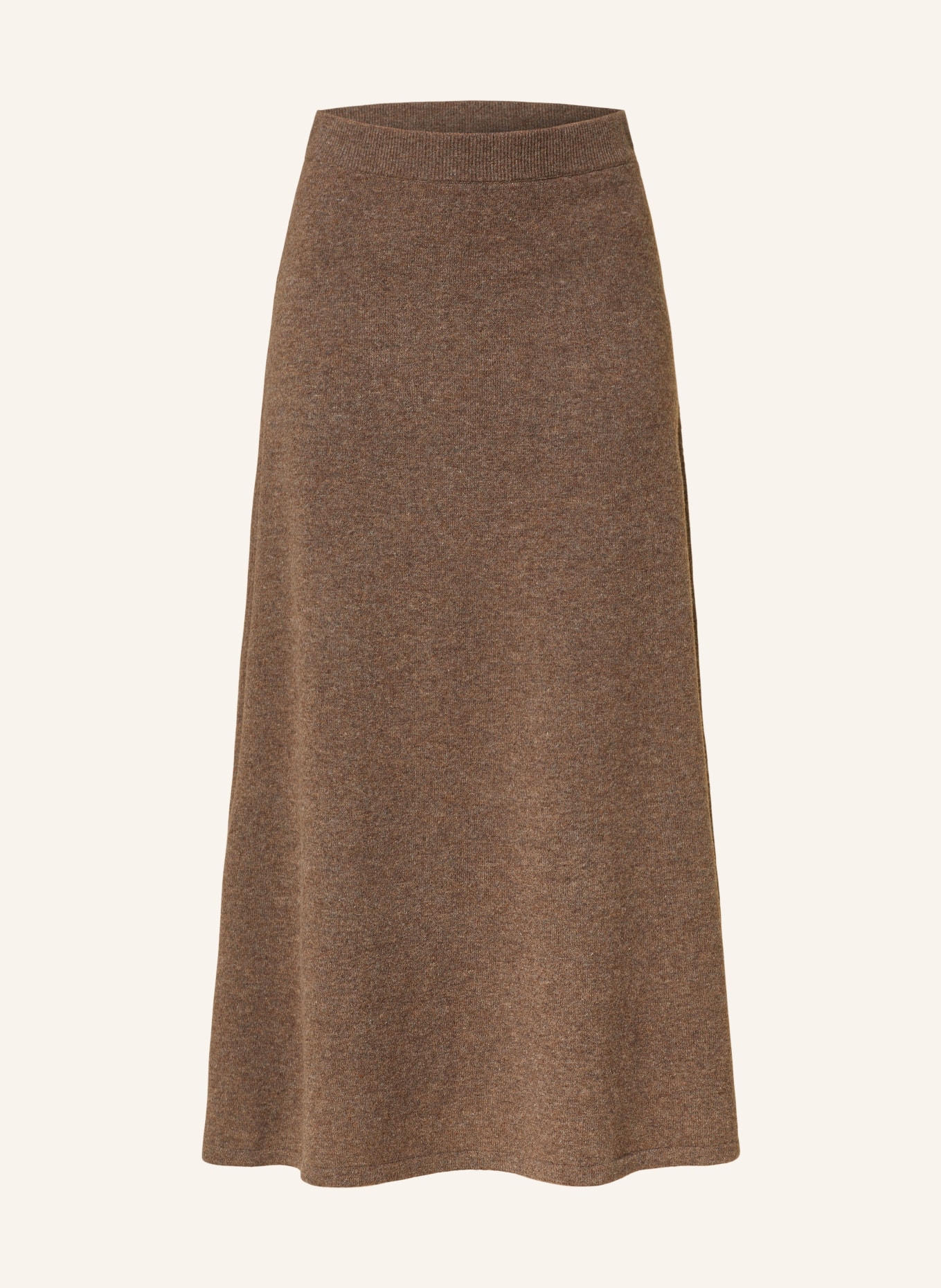 MRS & HUGS Knit skirt, Color: DARK BROWN (Image 1)