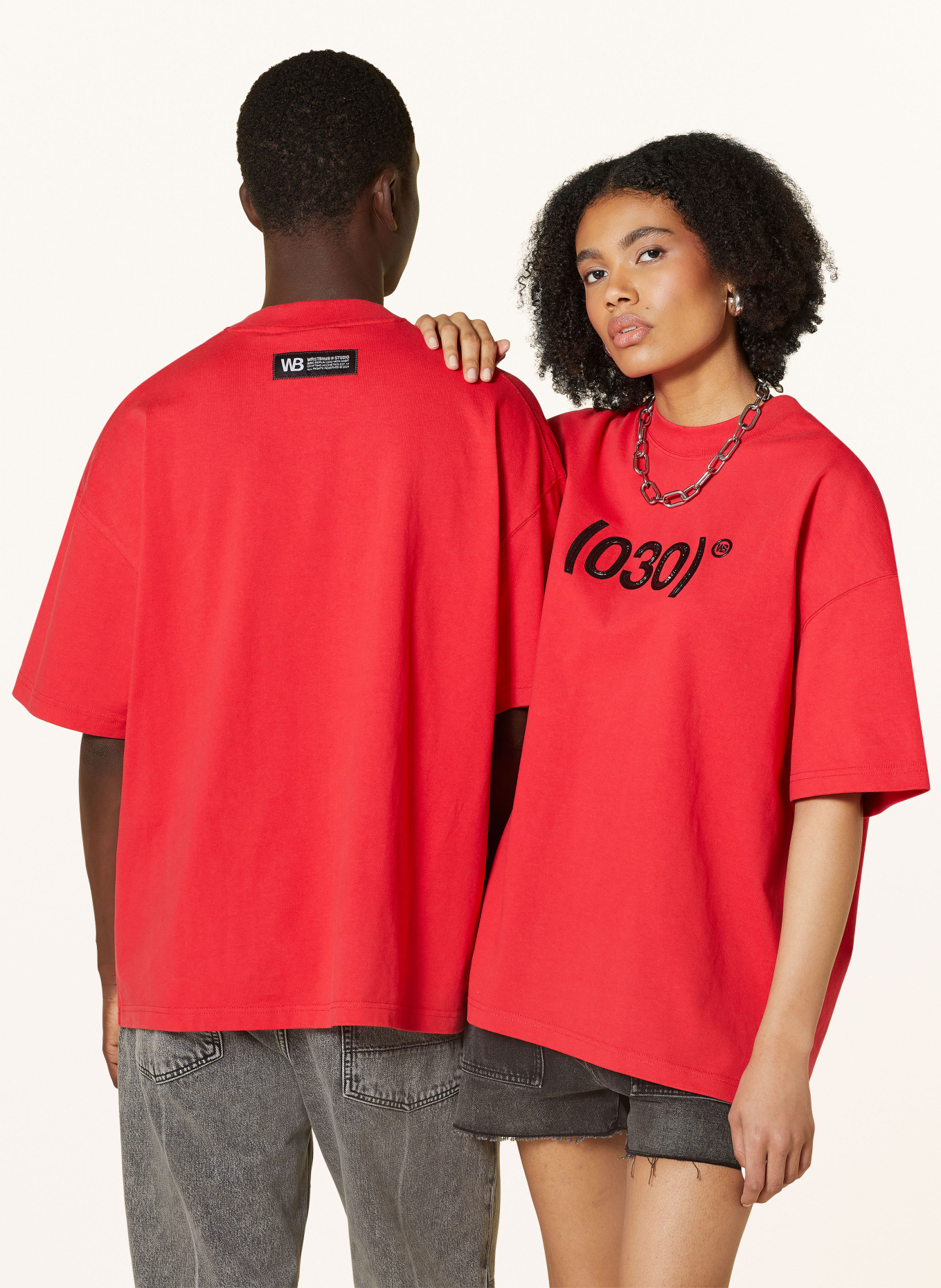 WRSTBHVR T-shirt LEAN, Color: RED (Image 4)