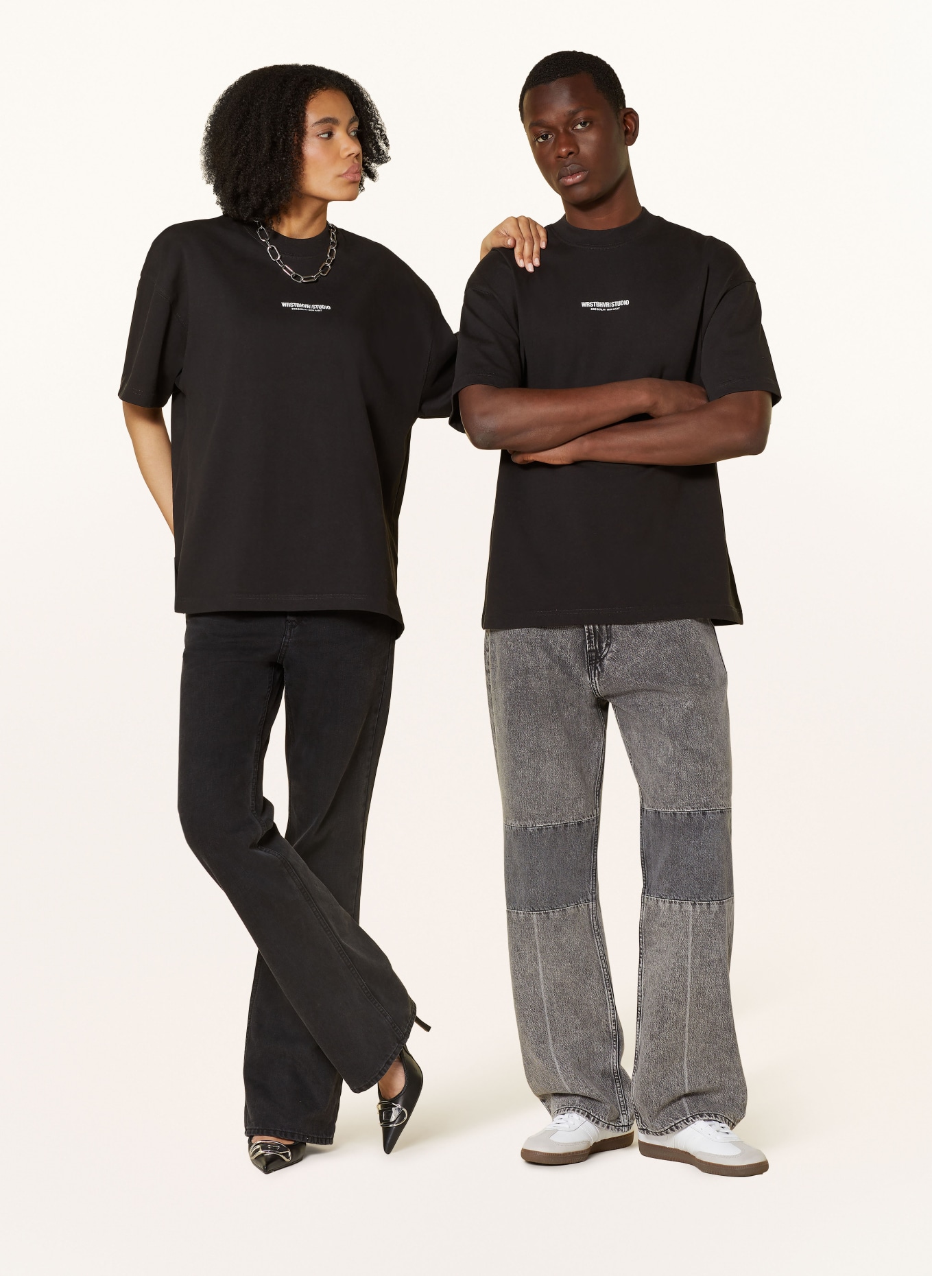 WRSTBHVR T-shirt TYPE V2, Color: BLACK (Image 2)