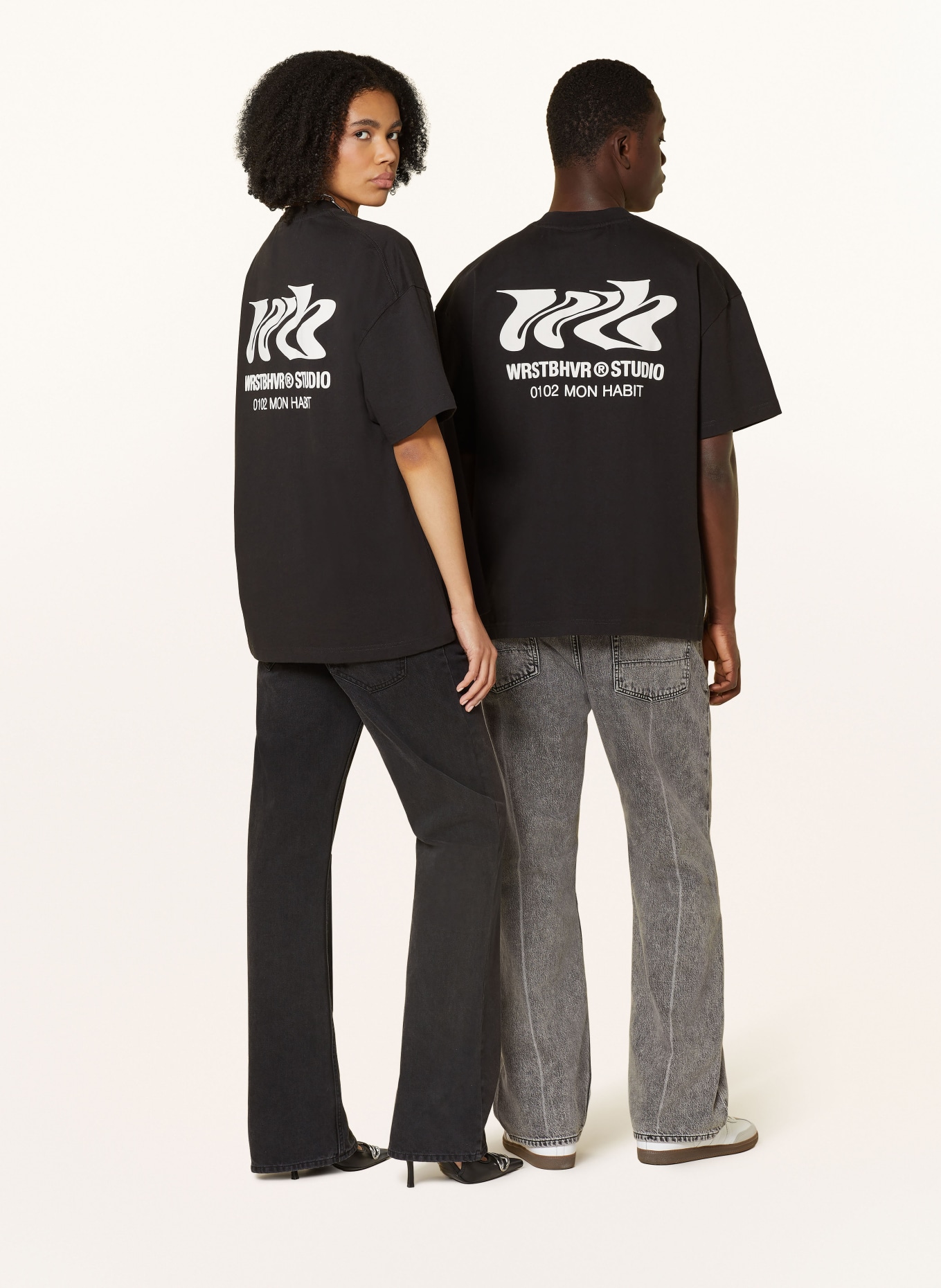 WRSTBHVR T-shirt TYPE V2, Color: BLACK (Image 3)