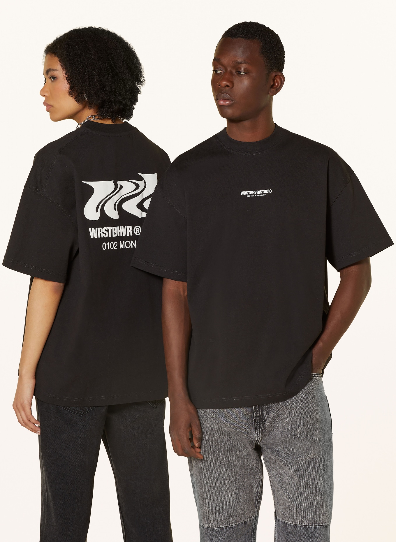 WRSTBHVR T-shirt TYPE V2, Color: BLACK (Image 4)