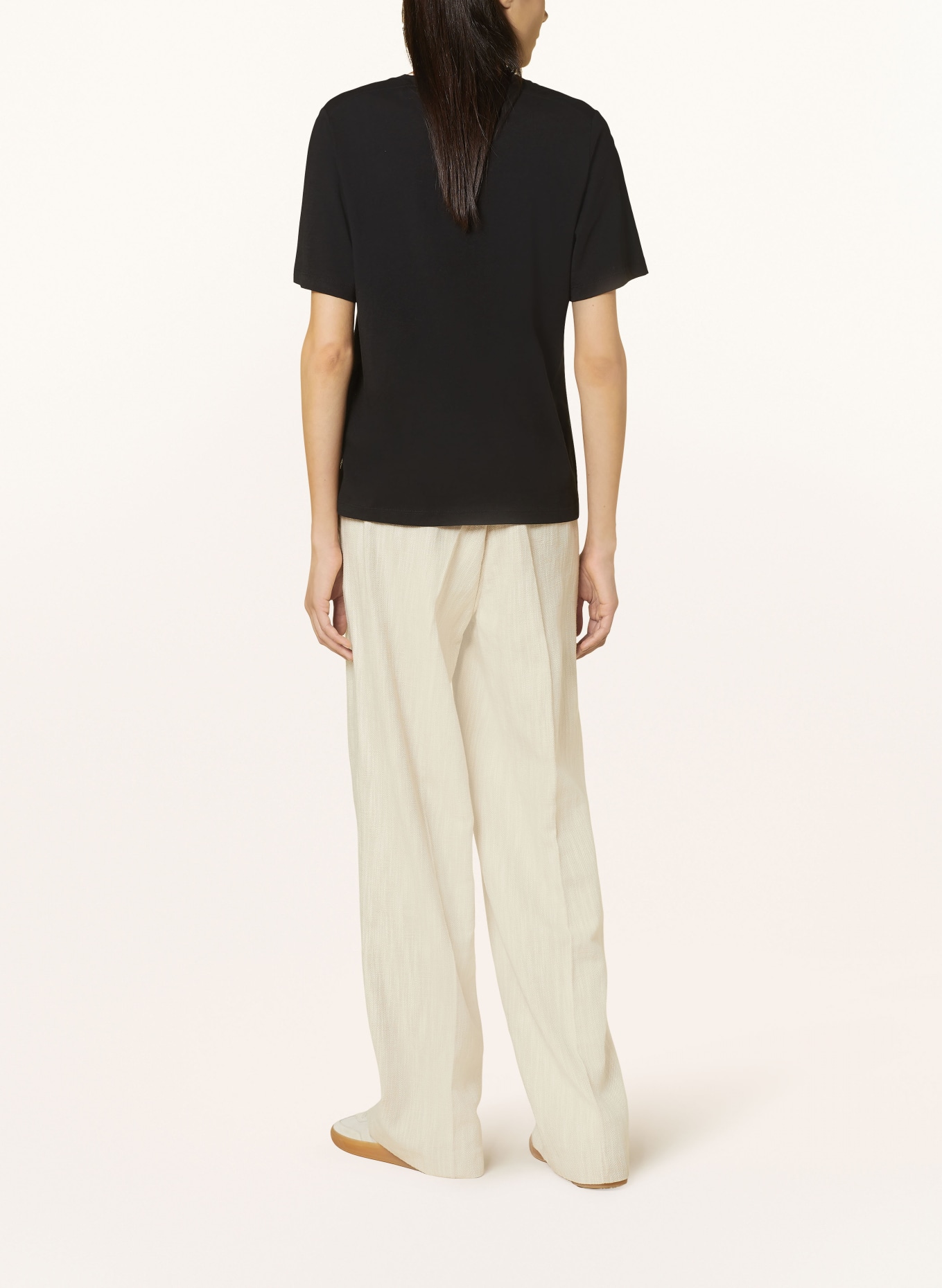 Marc O'Polo T-shirt, Color: BLACK (Image 3)