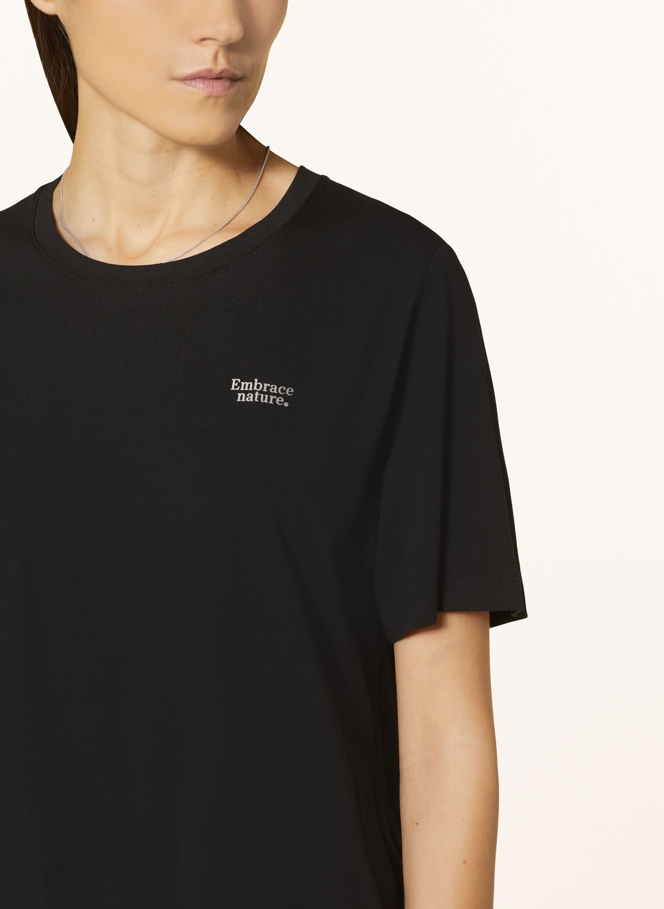 Marc O'Polo T-shirt, Color: BLACK (Image 4)