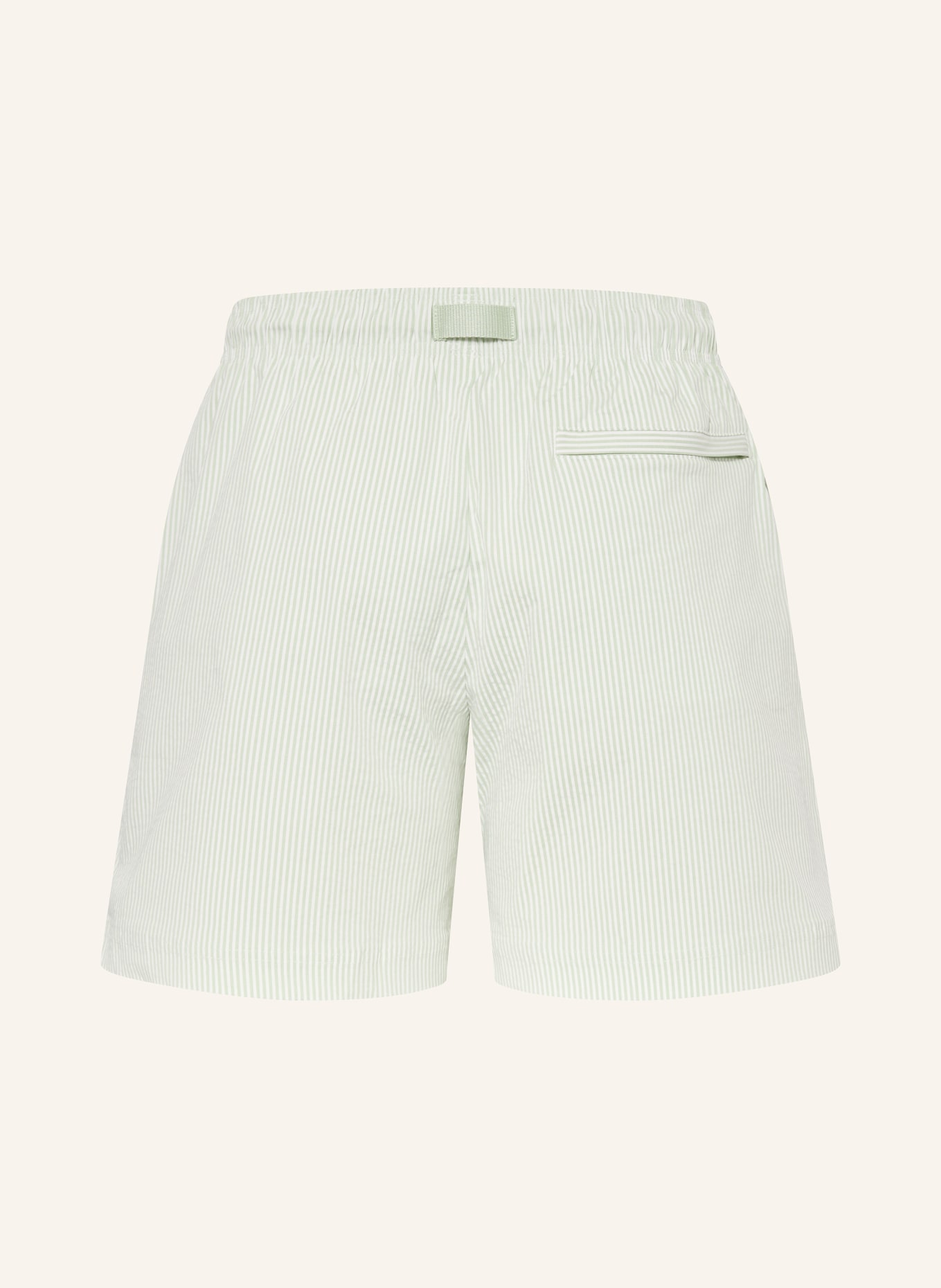 COS Swim Shorts, Color: WHITE/ LIGHT GREEN (Image 2)