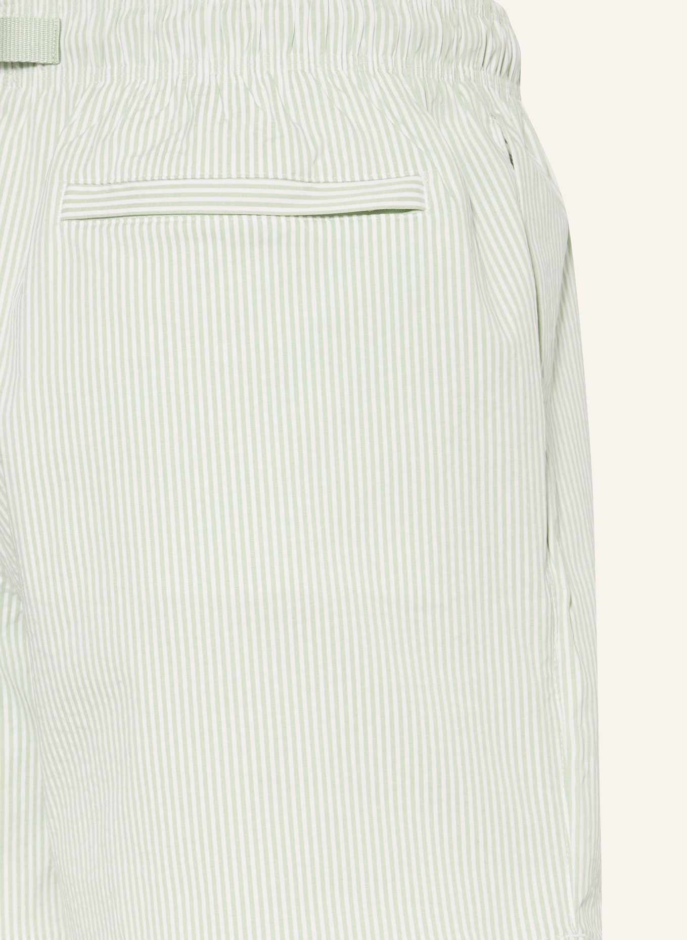 COS Swim Shorts, Color: WHITE/ LIGHT GREEN (Image 3)