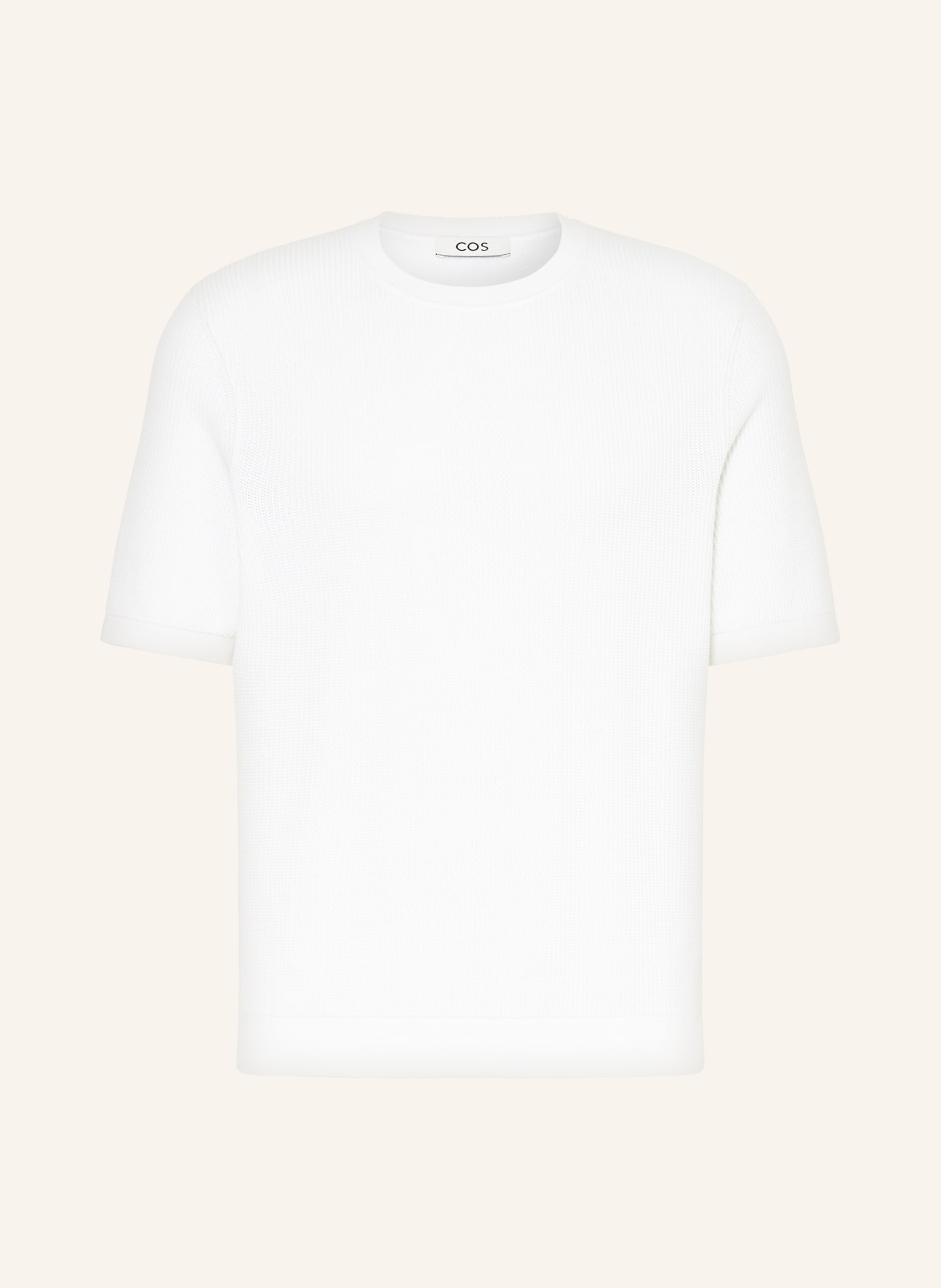 COS Úpletové tričko, Barva: BÍLÁ (Obrázek 1)