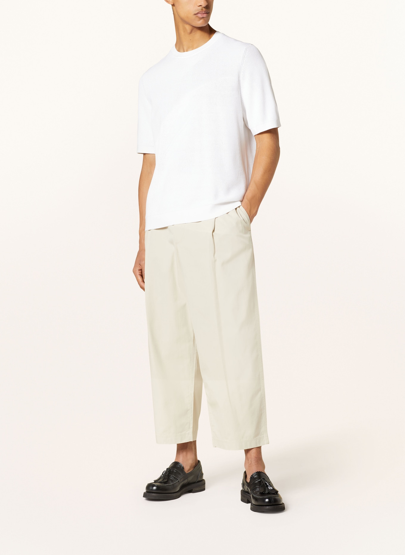 COS Knit shirt, Color: WHITE (Image 2)