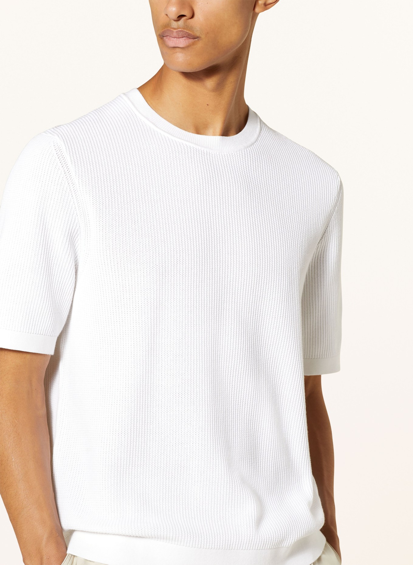 COS Knit shirt, Color: WHITE (Image 4)