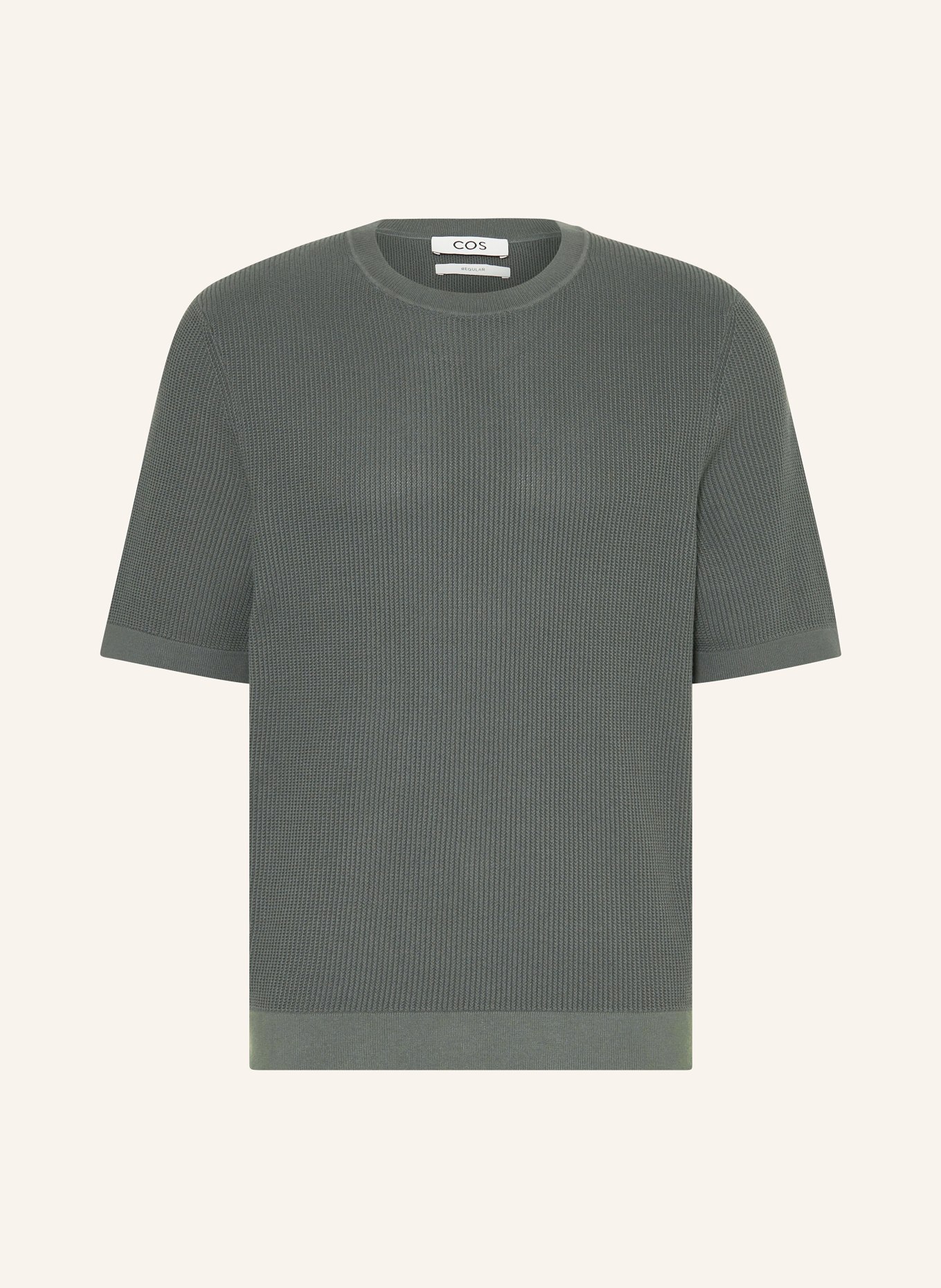 COS Knit crew shirt, Color: TEAL (Image 1)