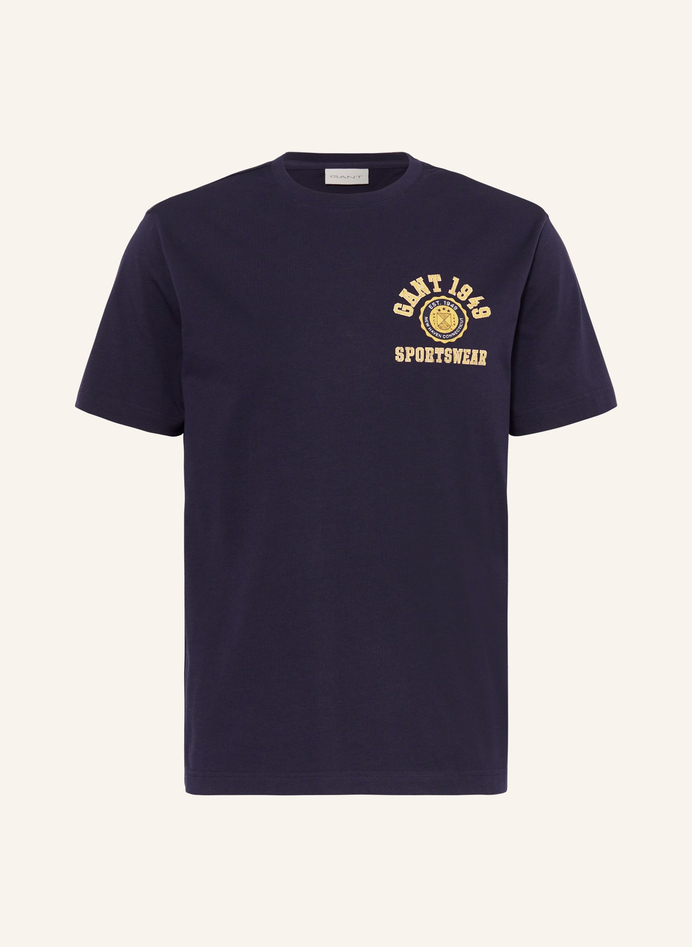 GANT T-shirt, Color: DARK BLUE (Image 1)