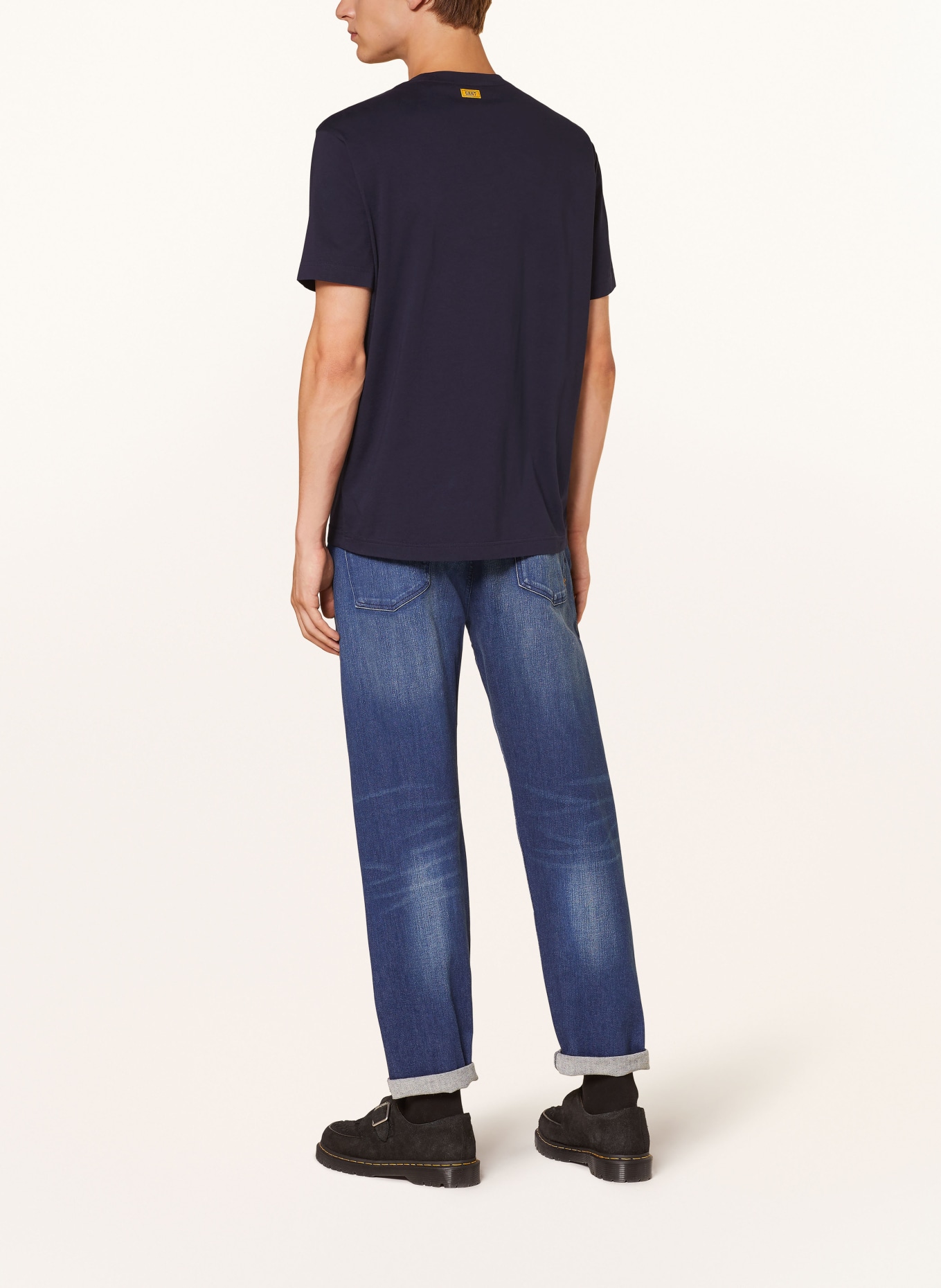 GANT T-shirt, Color: DARK BLUE (Image 3)