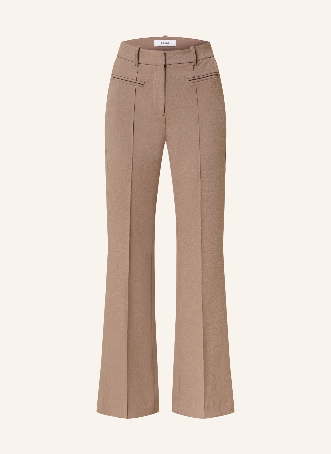 REISS Bootcut trousers CLAUDE, Color: TAUPE (Image 1)