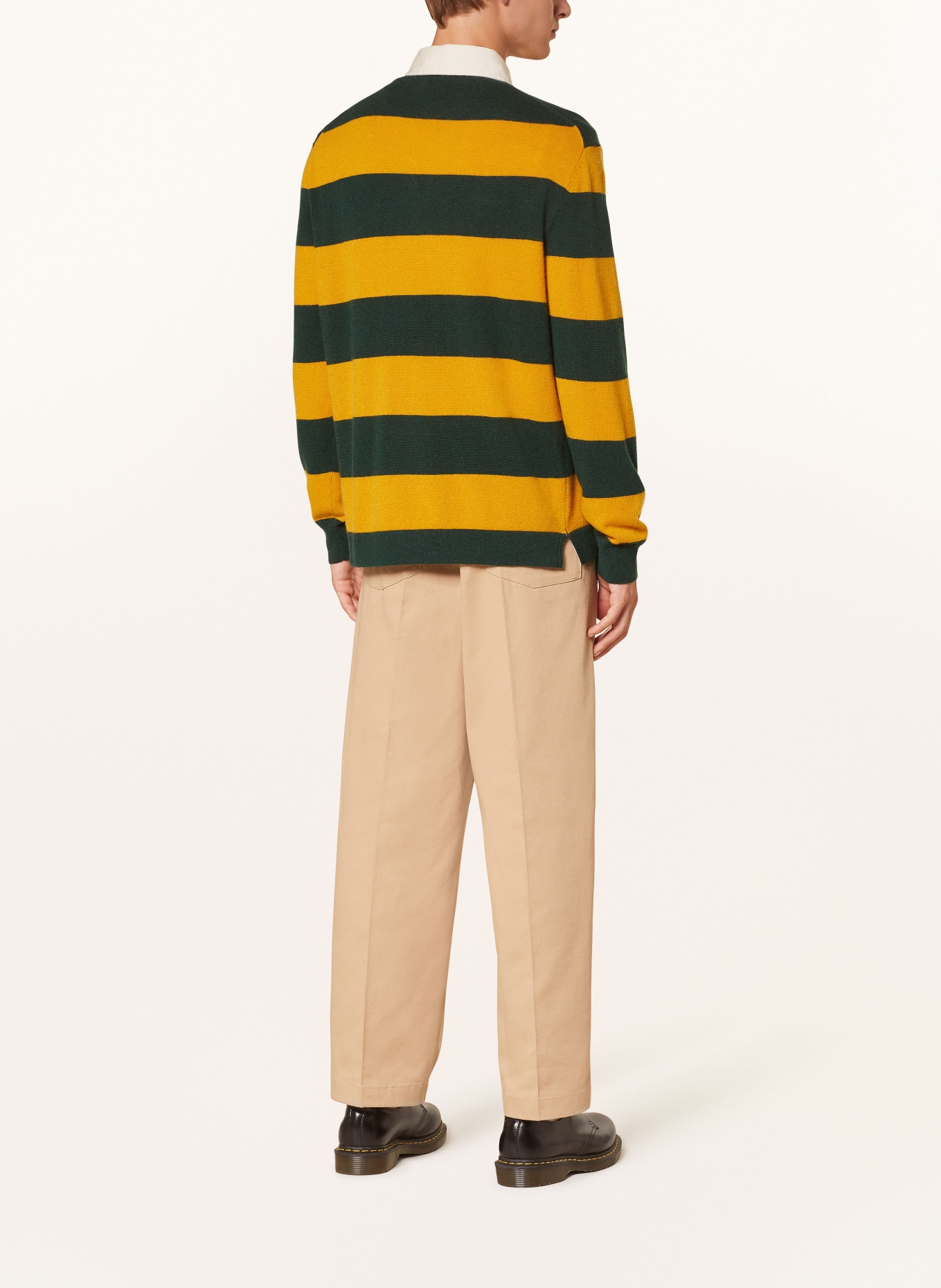 GANT Rugby shirt, Color: DARK YELLOW/ GREEN (Image 3)