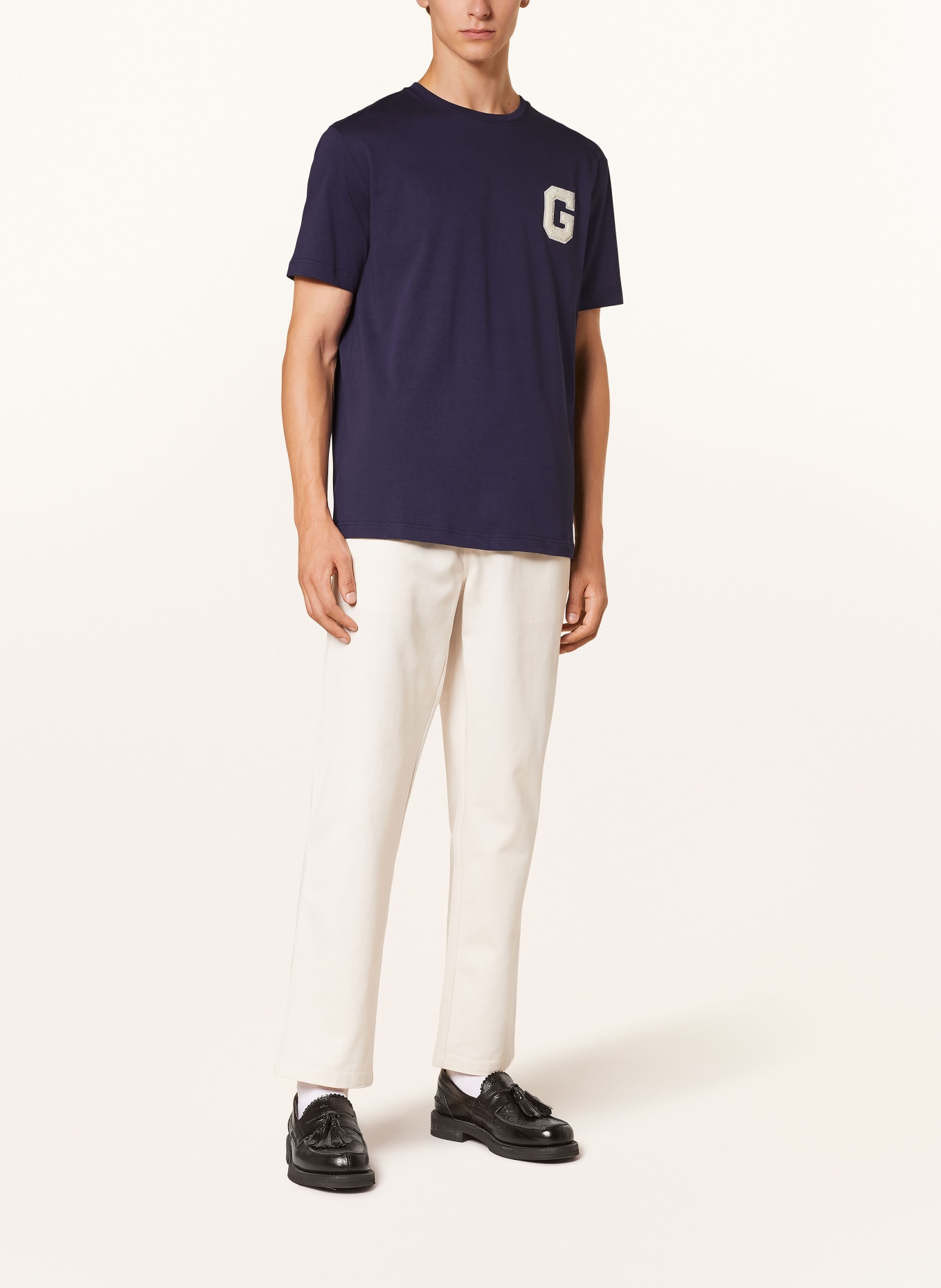 GANT T-shirt, Color: DARK BLUE (Image 2)