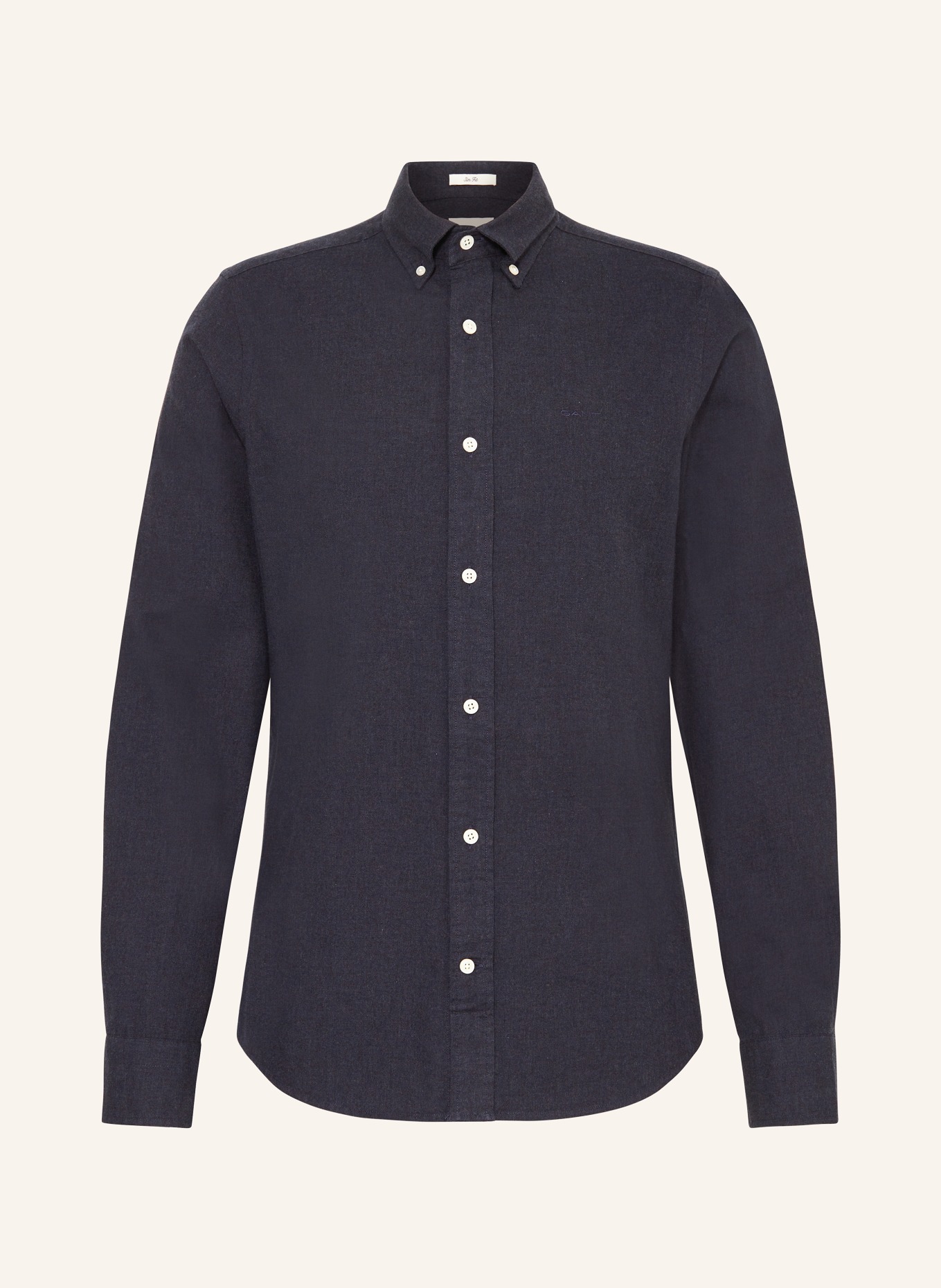 GANT Flannelhemd Regular Fit, Farbe: DUNKELBLAU (Bild 1)