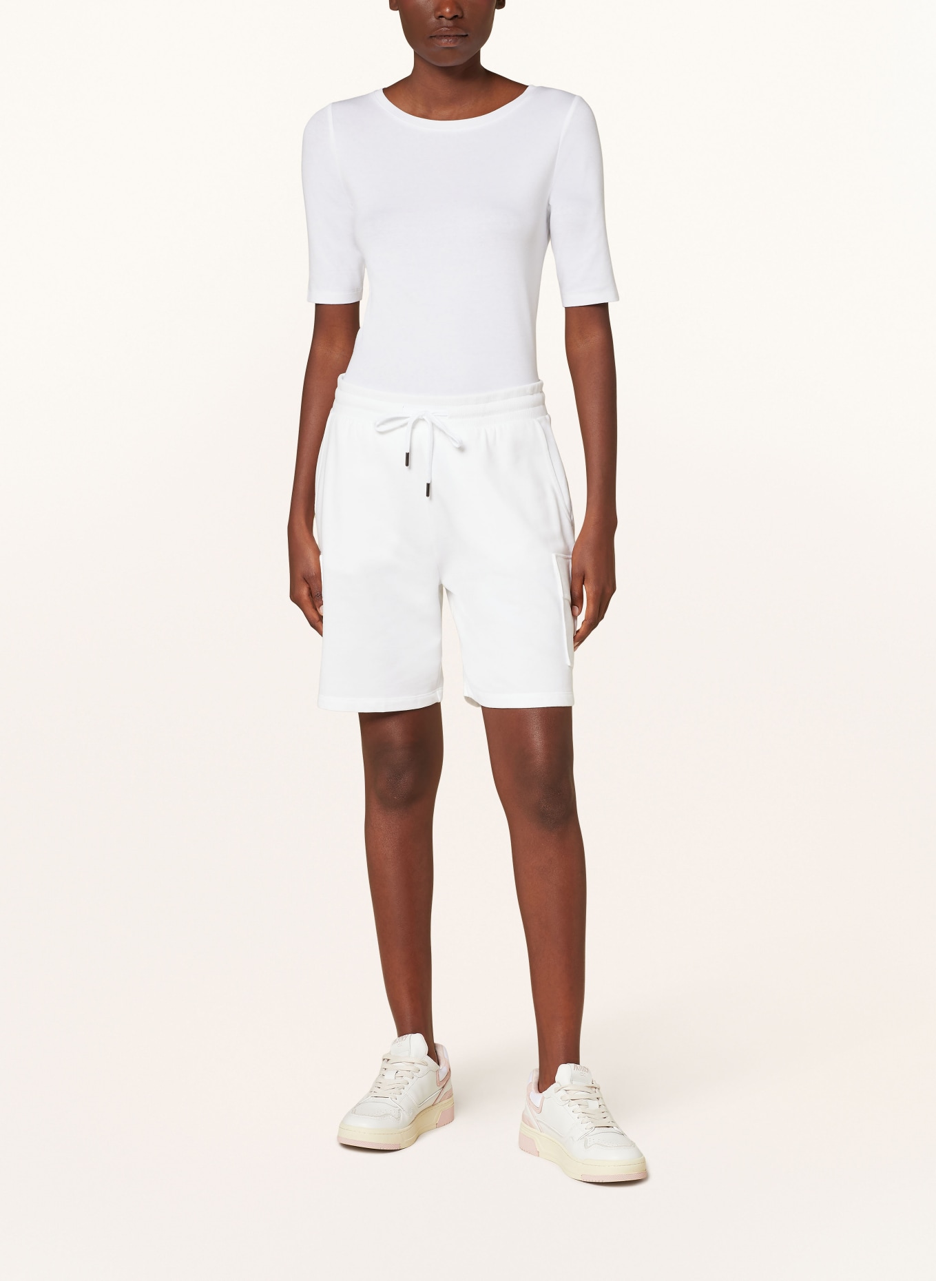 Juvia Cargo shorts LORNA, Color: WHITE (Image 2)