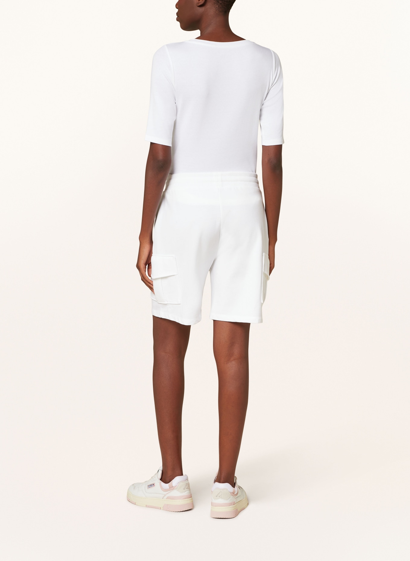 Juvia Cargo shorts LORNA, Color: WHITE (Image 3)