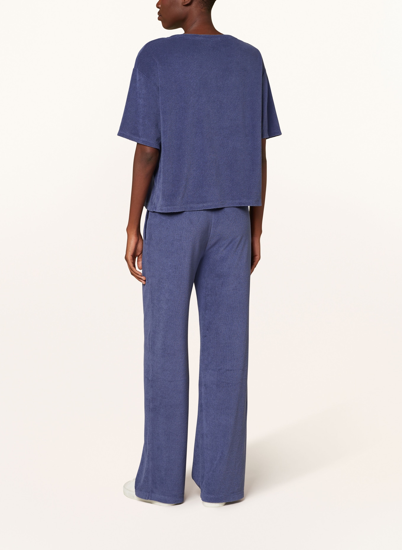 Juvia Terry cloth shirt ANOUK, Color: DARK BLUE (Image 3)