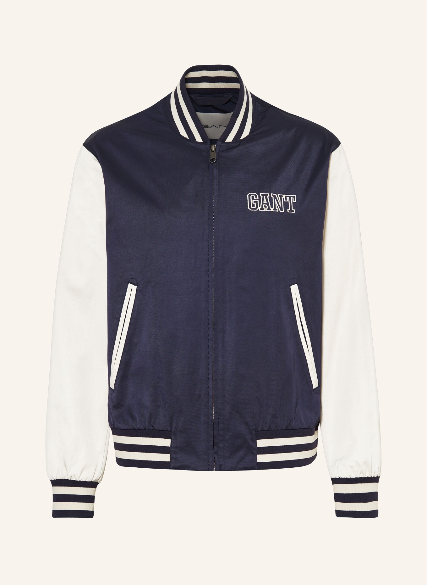 GANT Bomber jacket, Color: DARK BLUE/ BEIGE (Image 1)