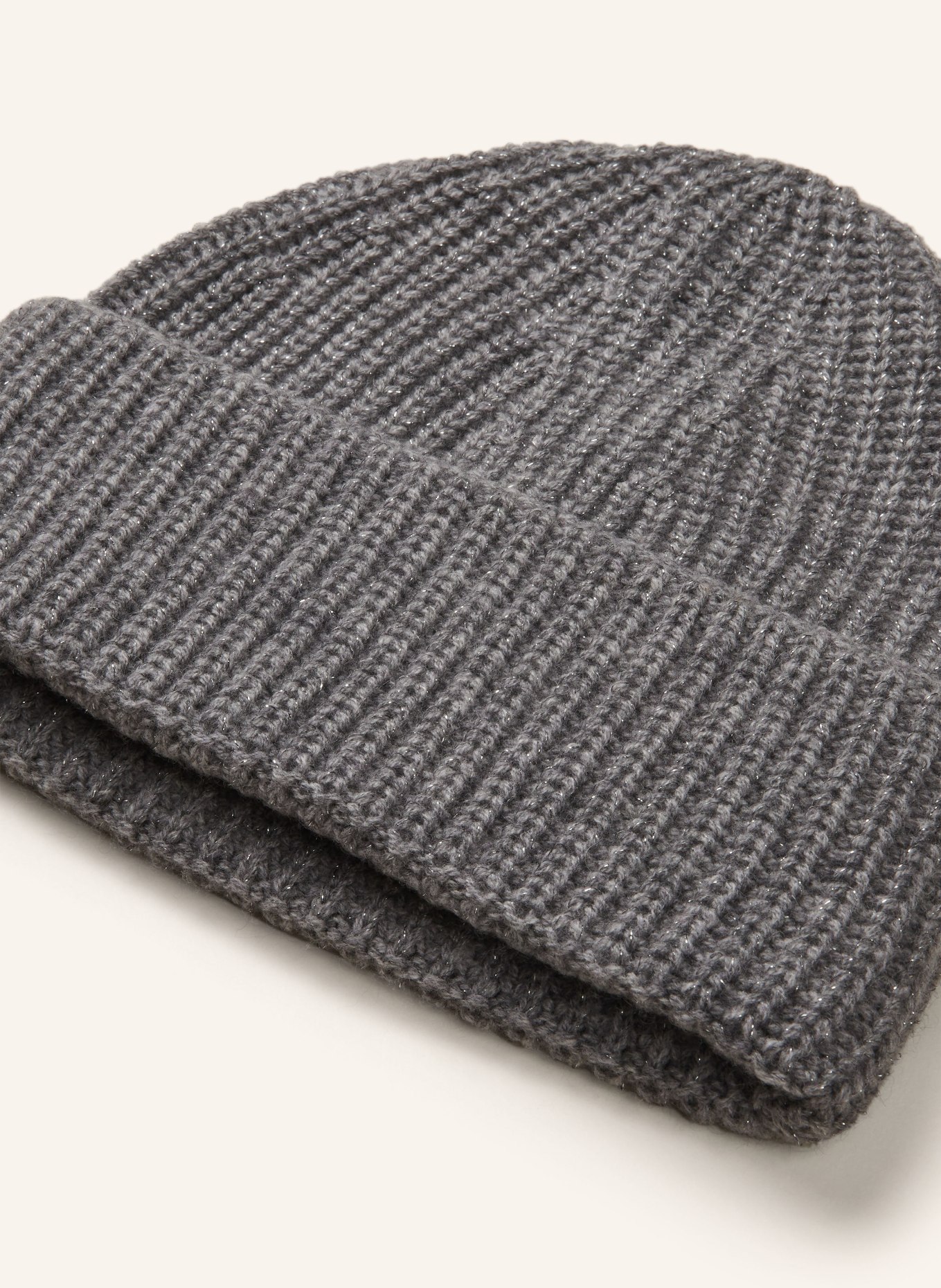 darling harbour Hat with glitter thread: GRAY