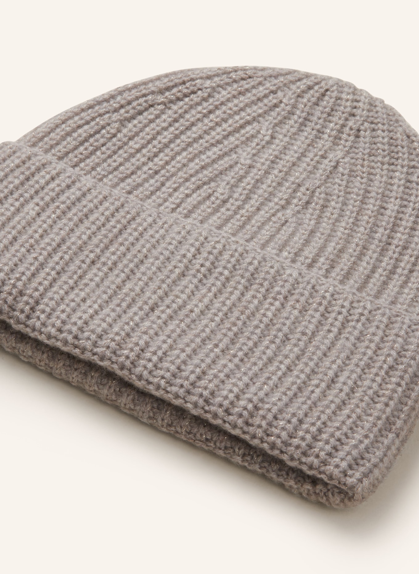 darling harbour Hat with glitter thread: LIGHT GRAY