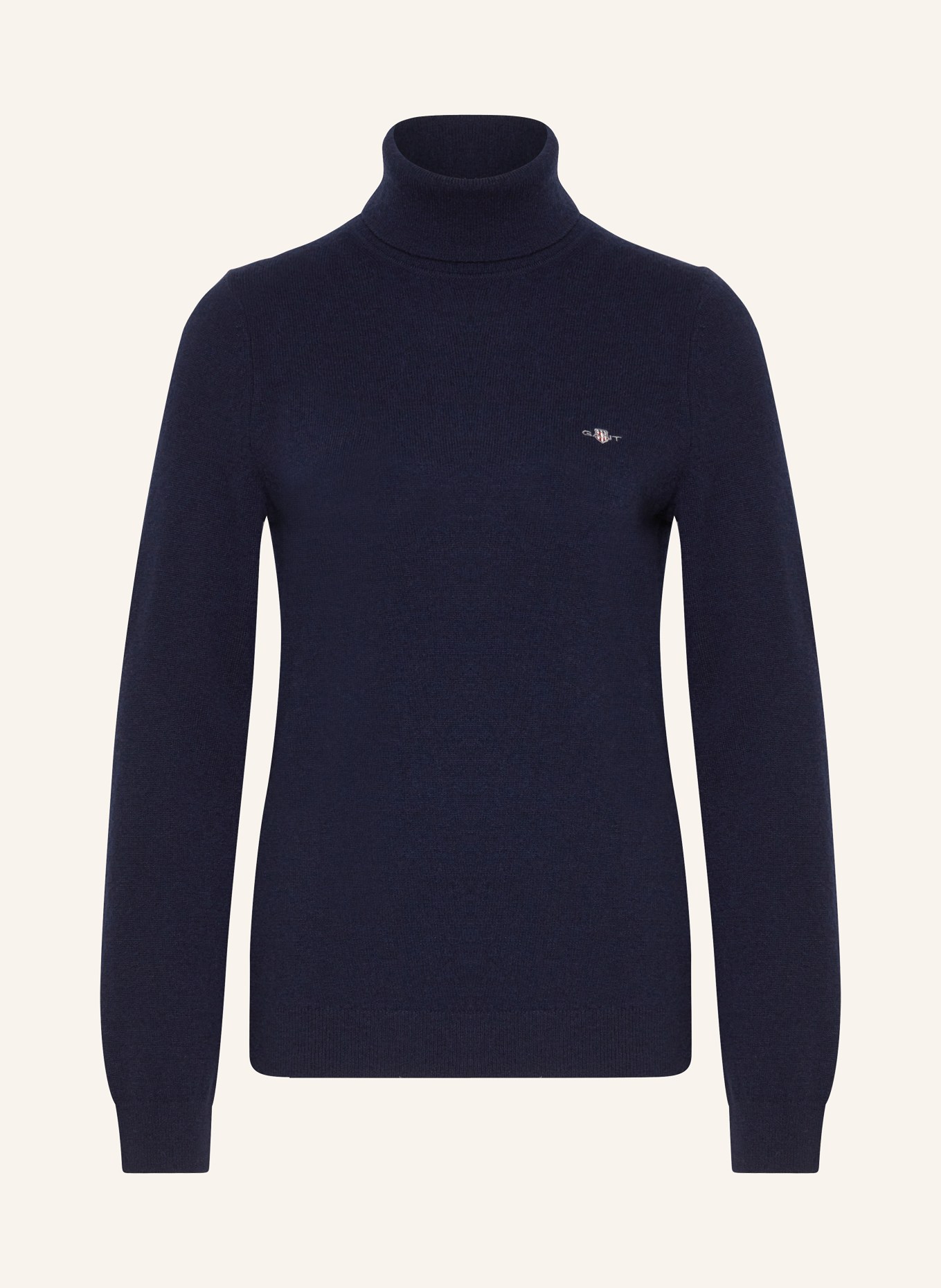 GANT Rollkragenpullover: DUNKELBLAU