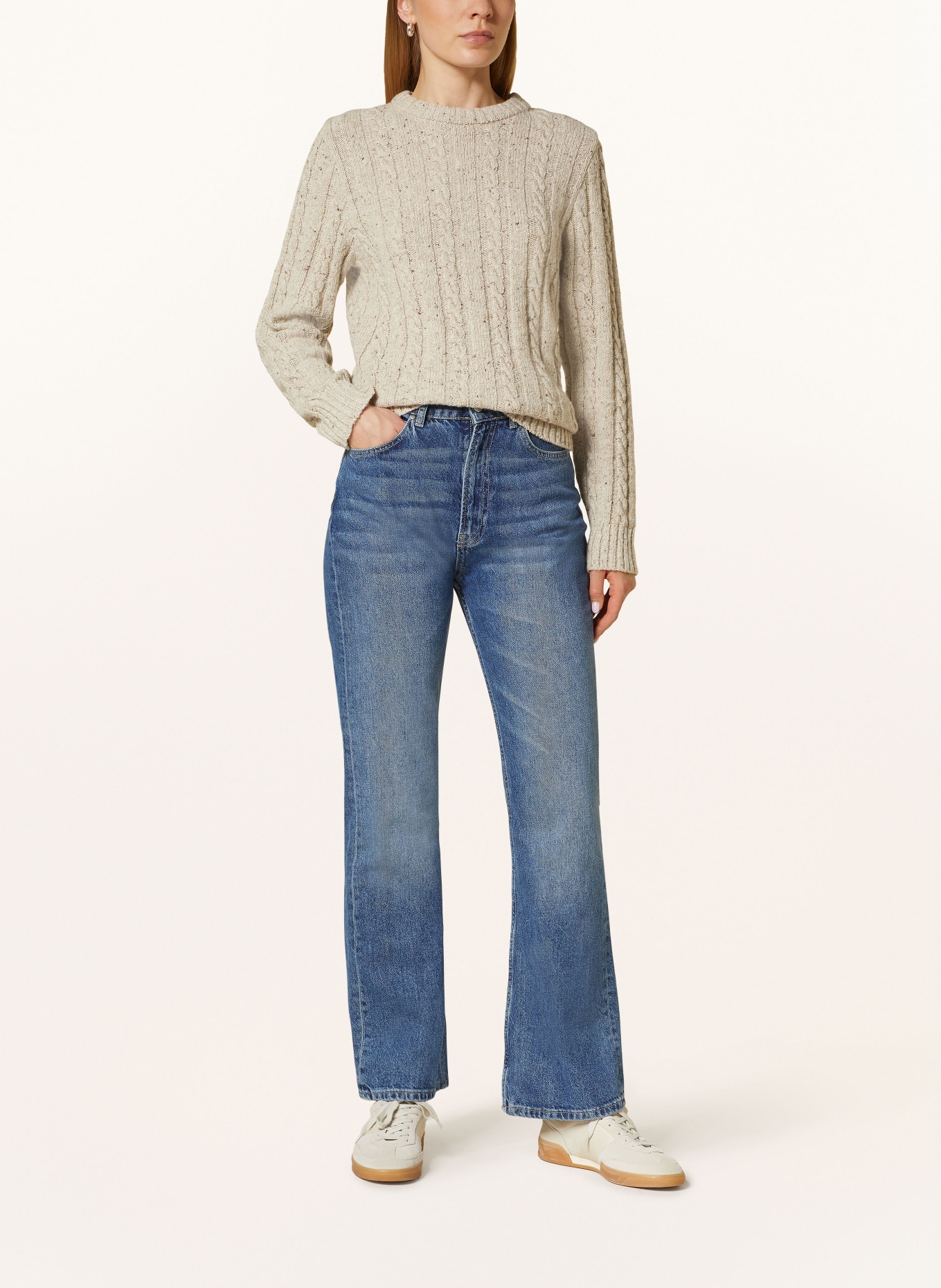 GANT Pullover: BEIGE