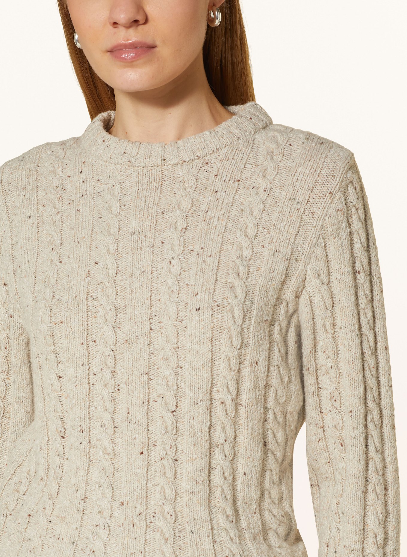 GANT Pullover: BEIGE