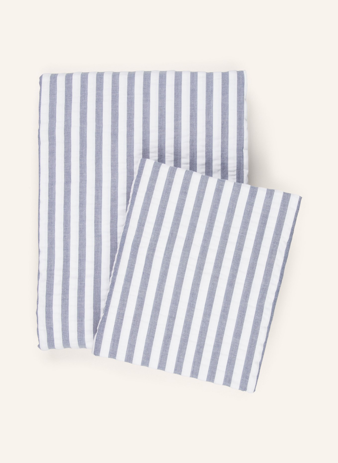 fleuresse RIO bedding: DARK BLUE / WHITE