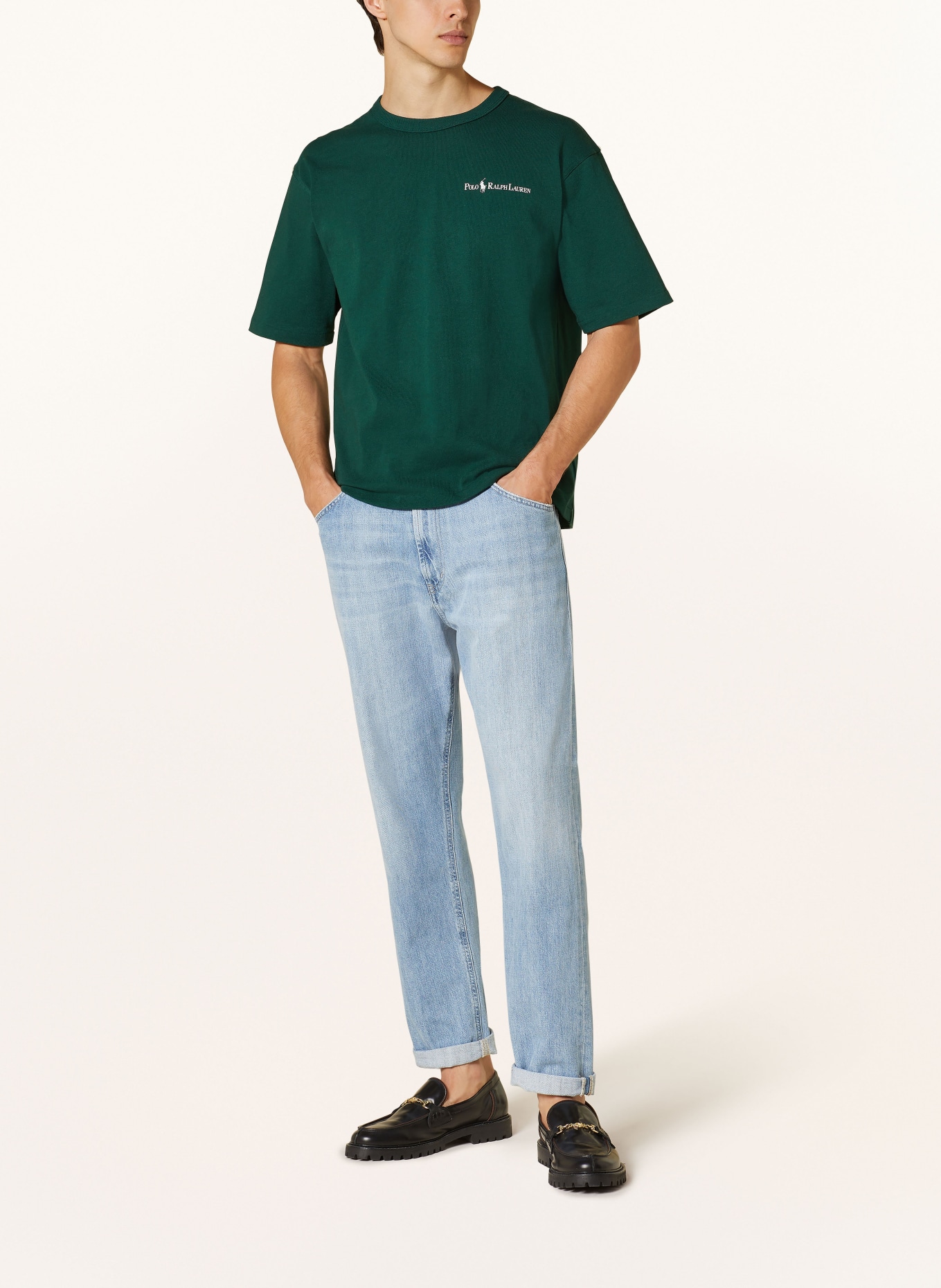 POLO RALPH LAUREN T-shirt, Color: DARK GREEN (Image 2)