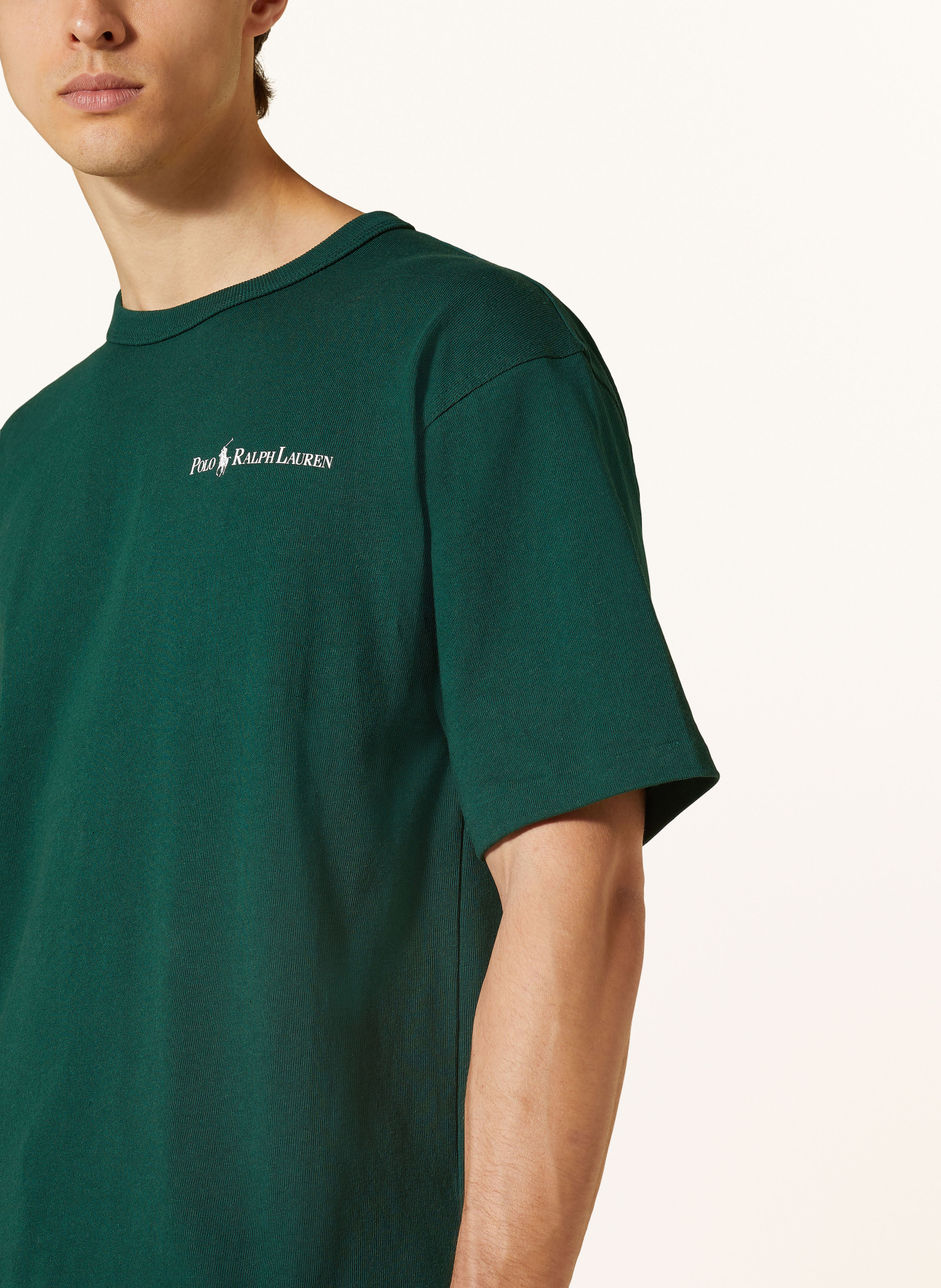 POLO RALPH LAUREN T-shirt, Color: DARK GREEN (Image 4)