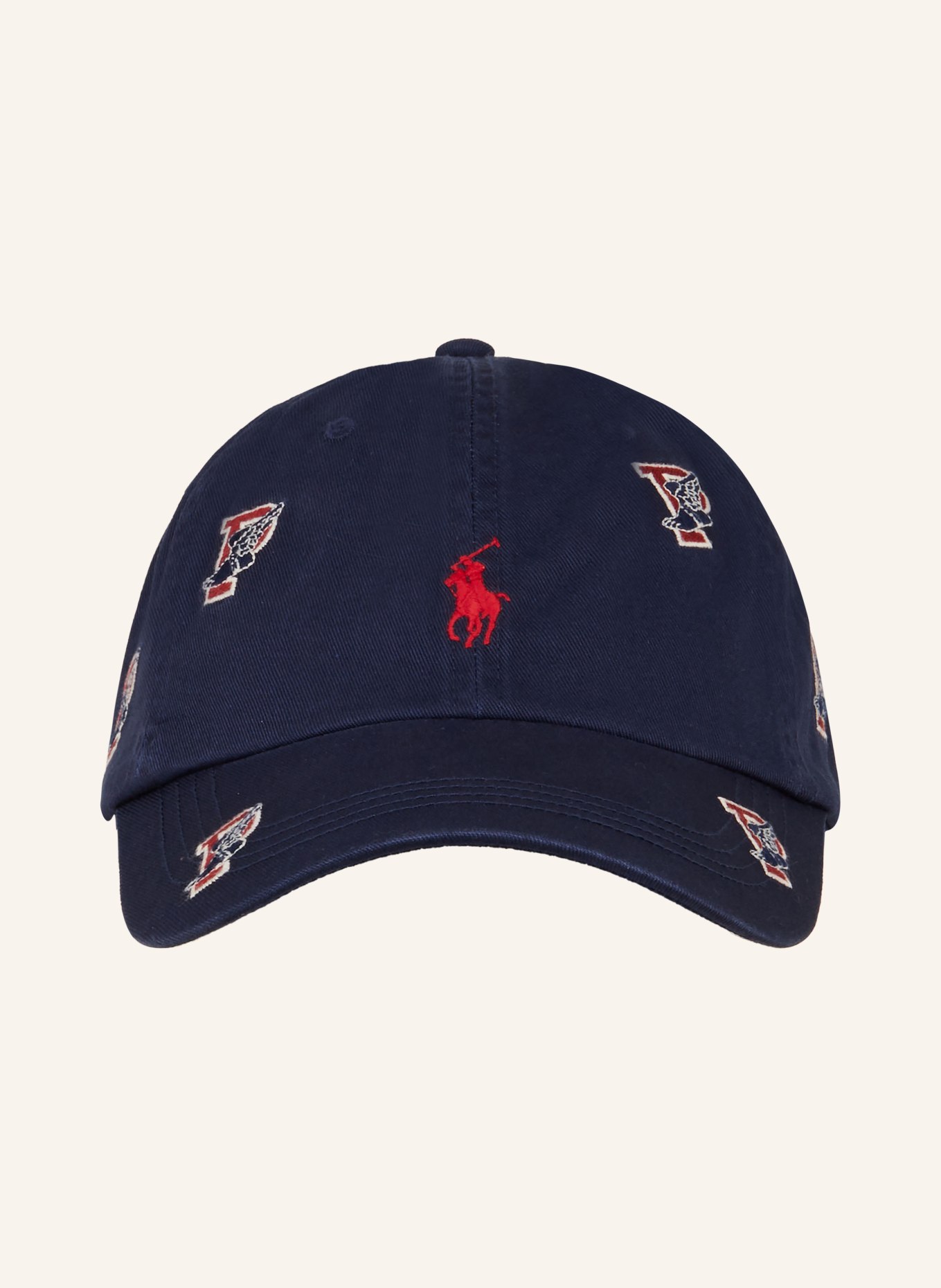 Ralph lauren cap navy and red store