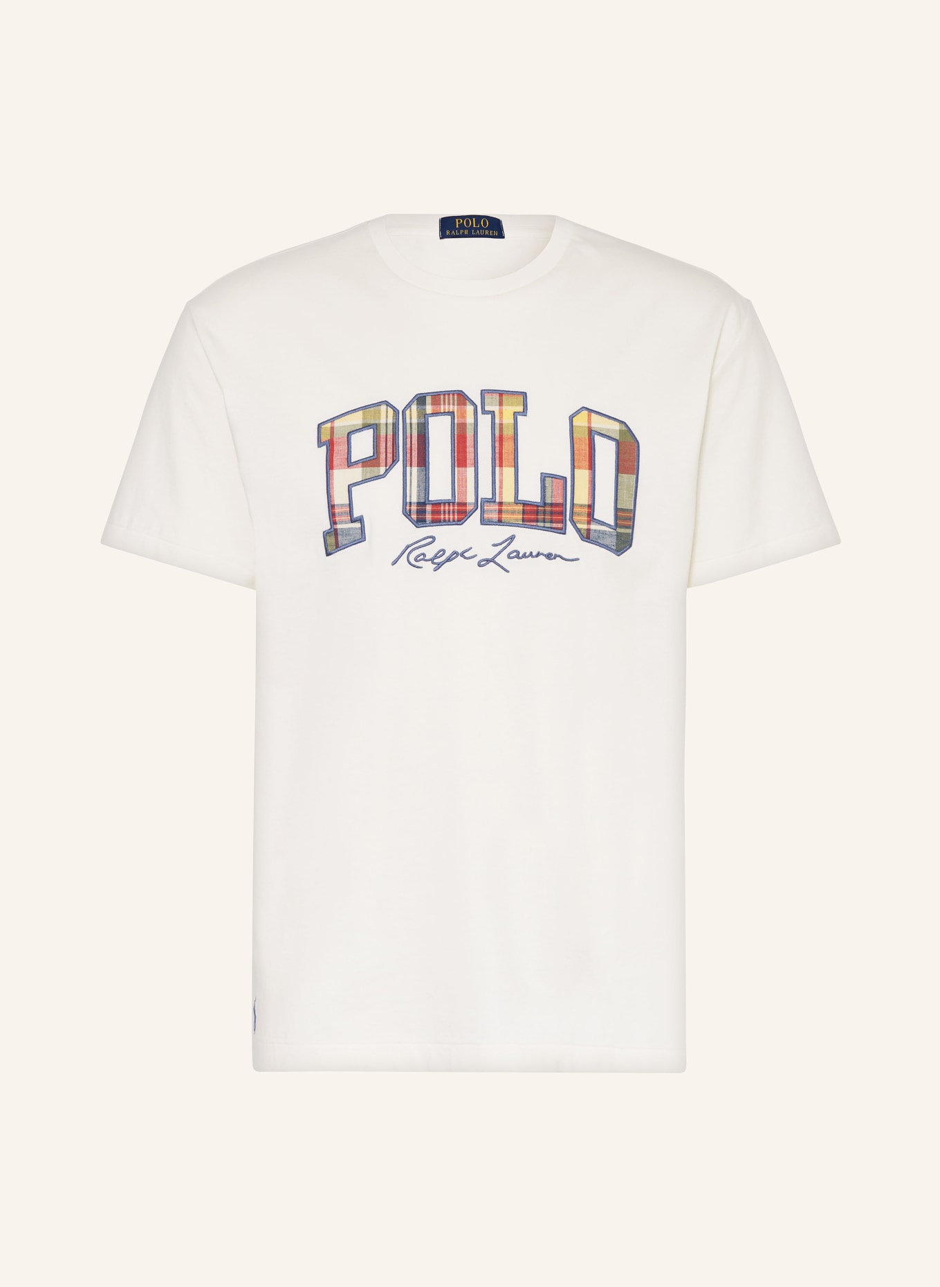 POLO RALPH LAUREN T-shirt, Kolor: ECRU (Obrazek 1)