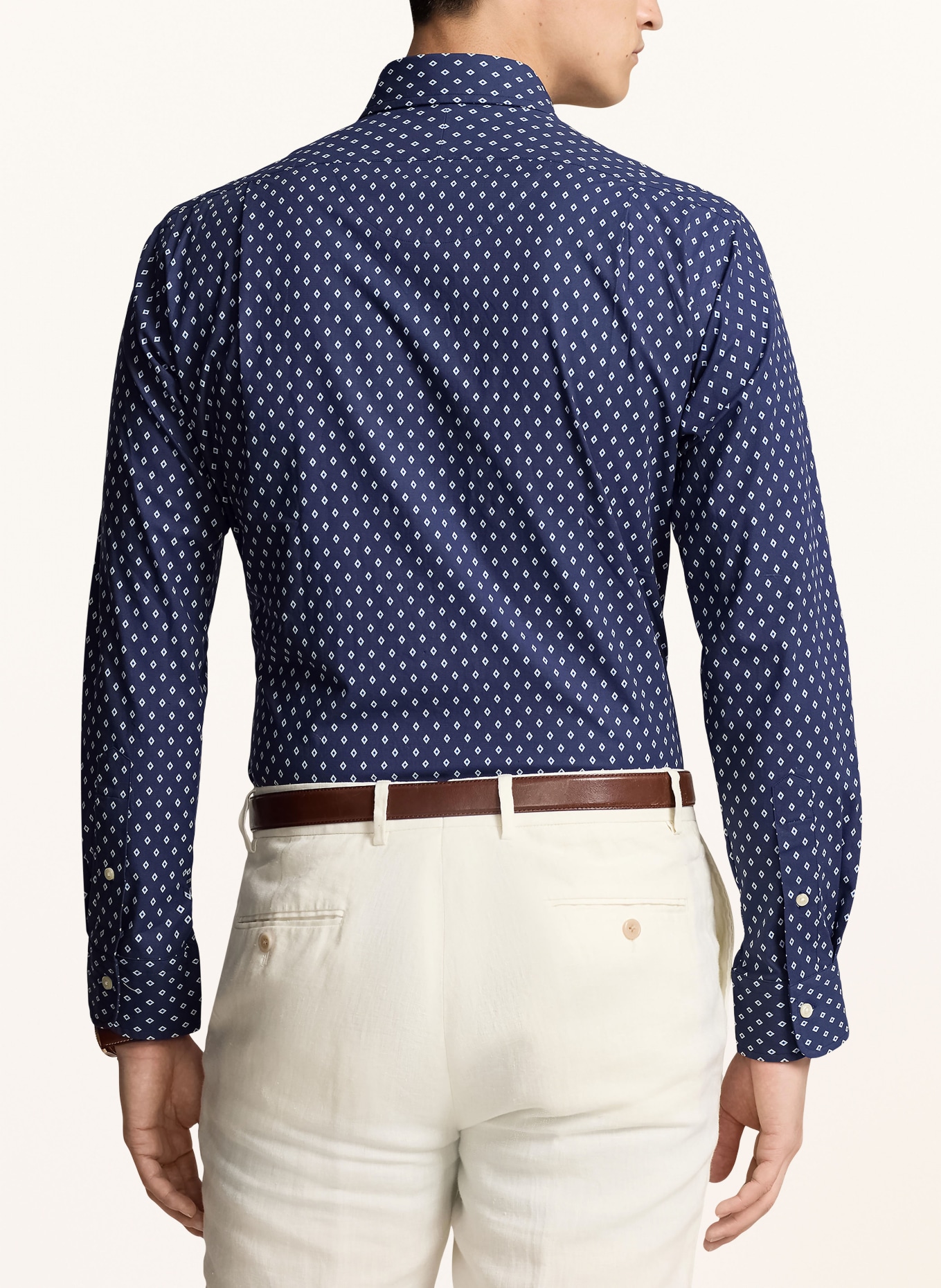 POLO RALPH LAUREN Hemd Slim Fit, Farbe: DUNKELBLAU/ WEISS/ HELLBLAU (Bild 3)