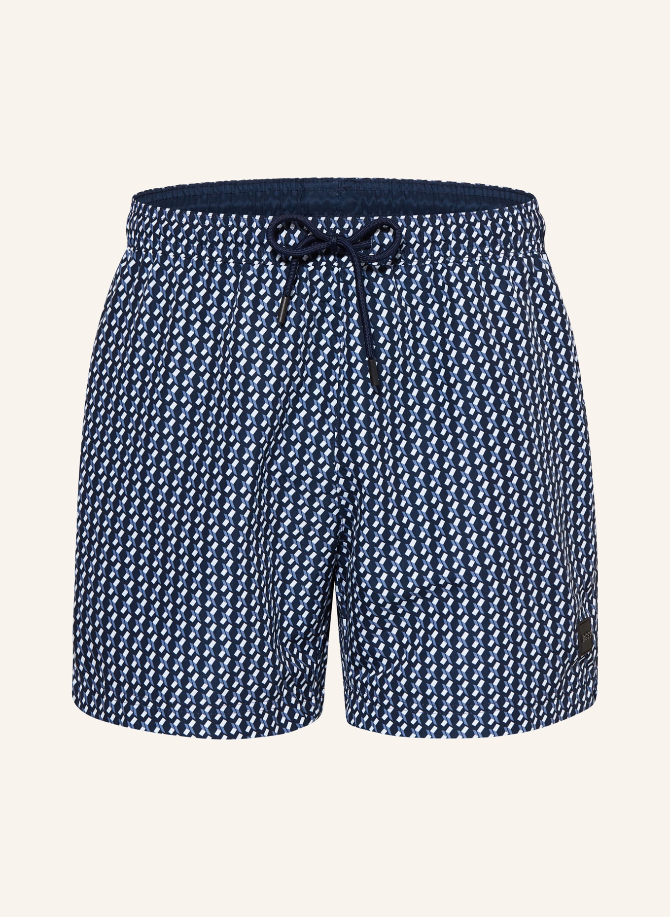 BOSS Swim shorts VIBE, Color: DARK BLUE/ WHITE/ BLUE GRAY (Image 1)