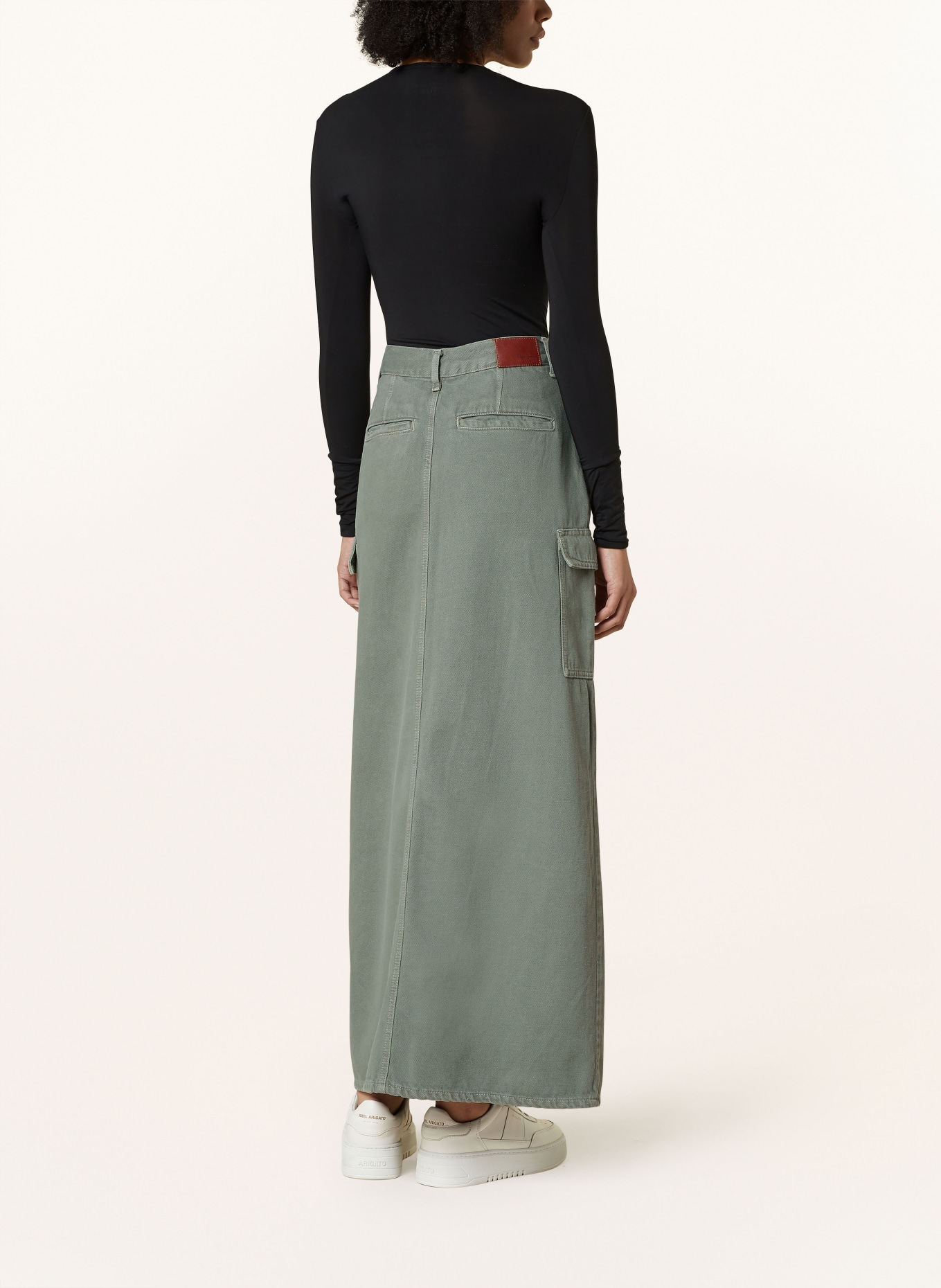 Pepe Jeans Denim skirt, Color: 702 Washed Green (Image 3)