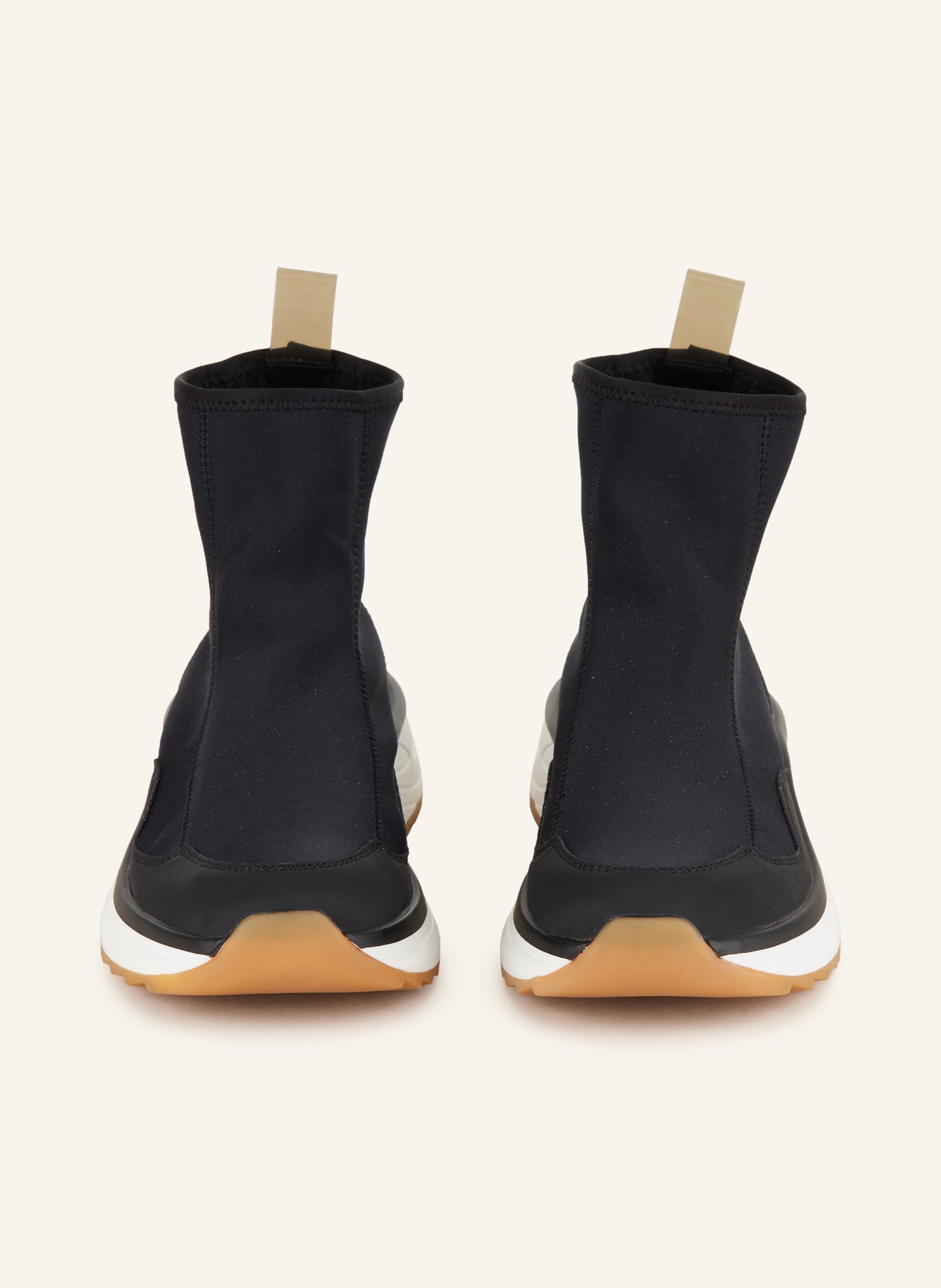 MARC CAIN Hightop-Sneaker: SCHWARZ