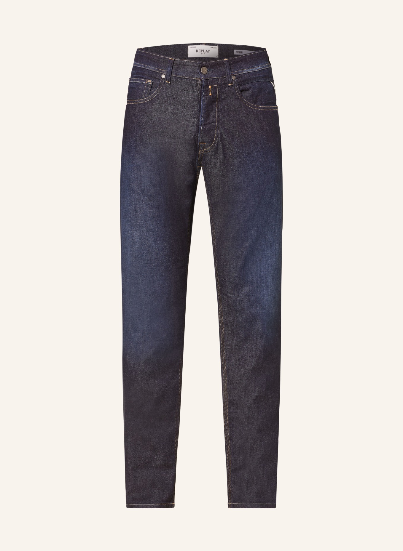 REPLAY Jeans Regular Slim Fit: 007 DARK BLUE