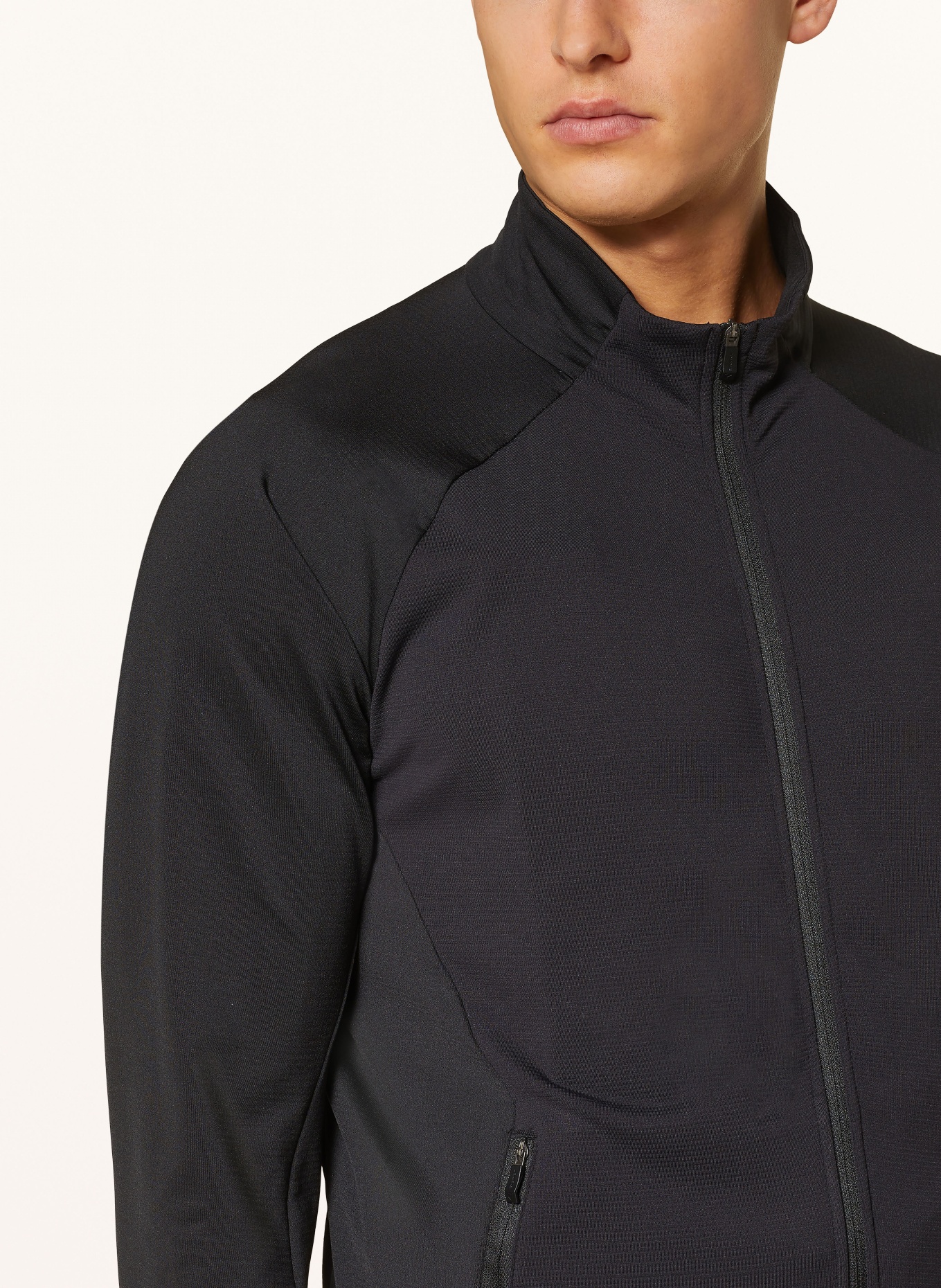 Ziener Mid-layer jacket JODIO, Color: BLACK (Image 4)