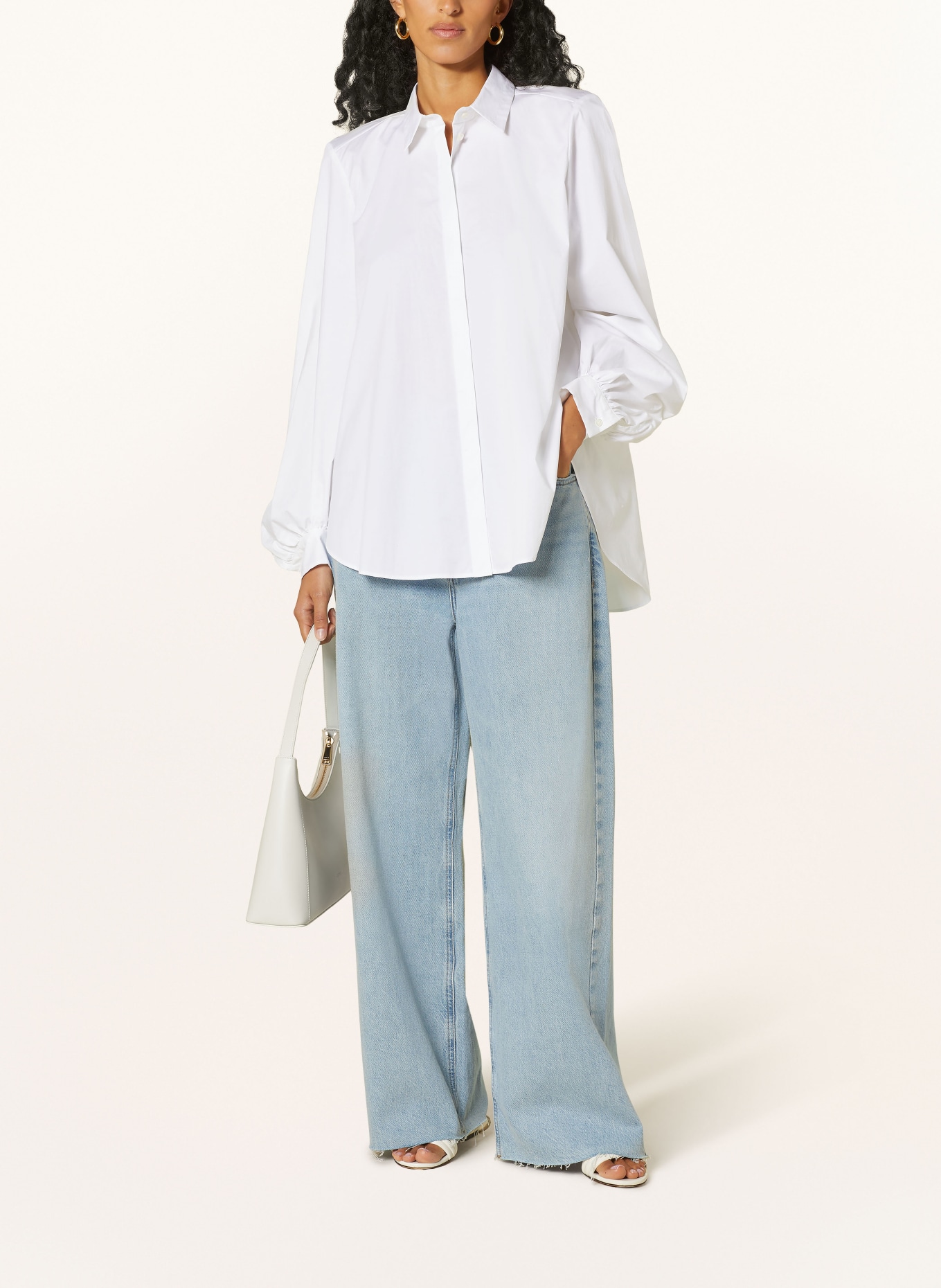 van Laack Shirt blouse FANIEL, Color: WHITE (Image 2)