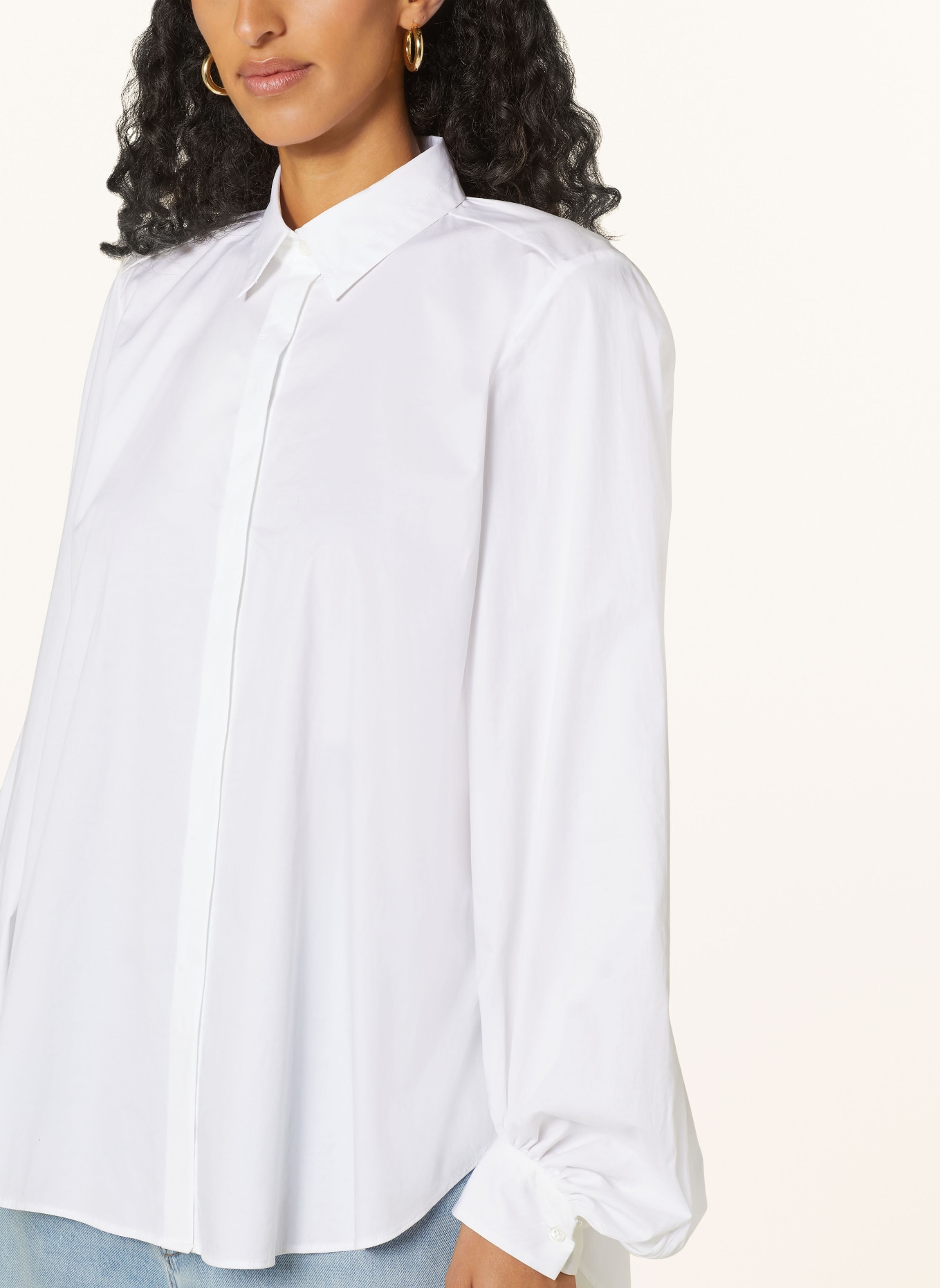 van Laack Shirt blouse FANIEL, Color: WHITE (Image 4)