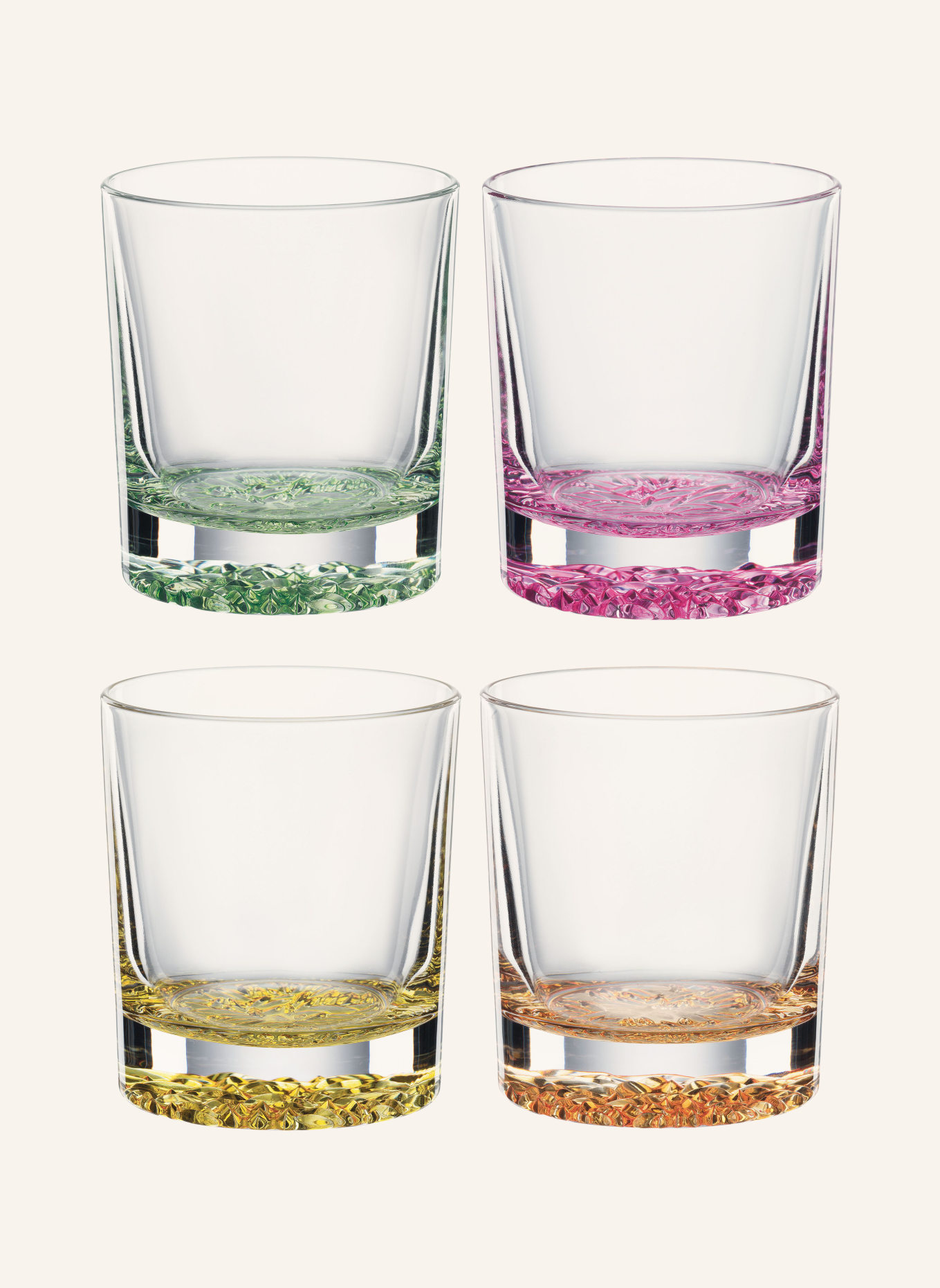 SPIEGELAU 4er-Set Whiskygläser LOUNGE 2.0, Farbe: WEISS (Bild 1)